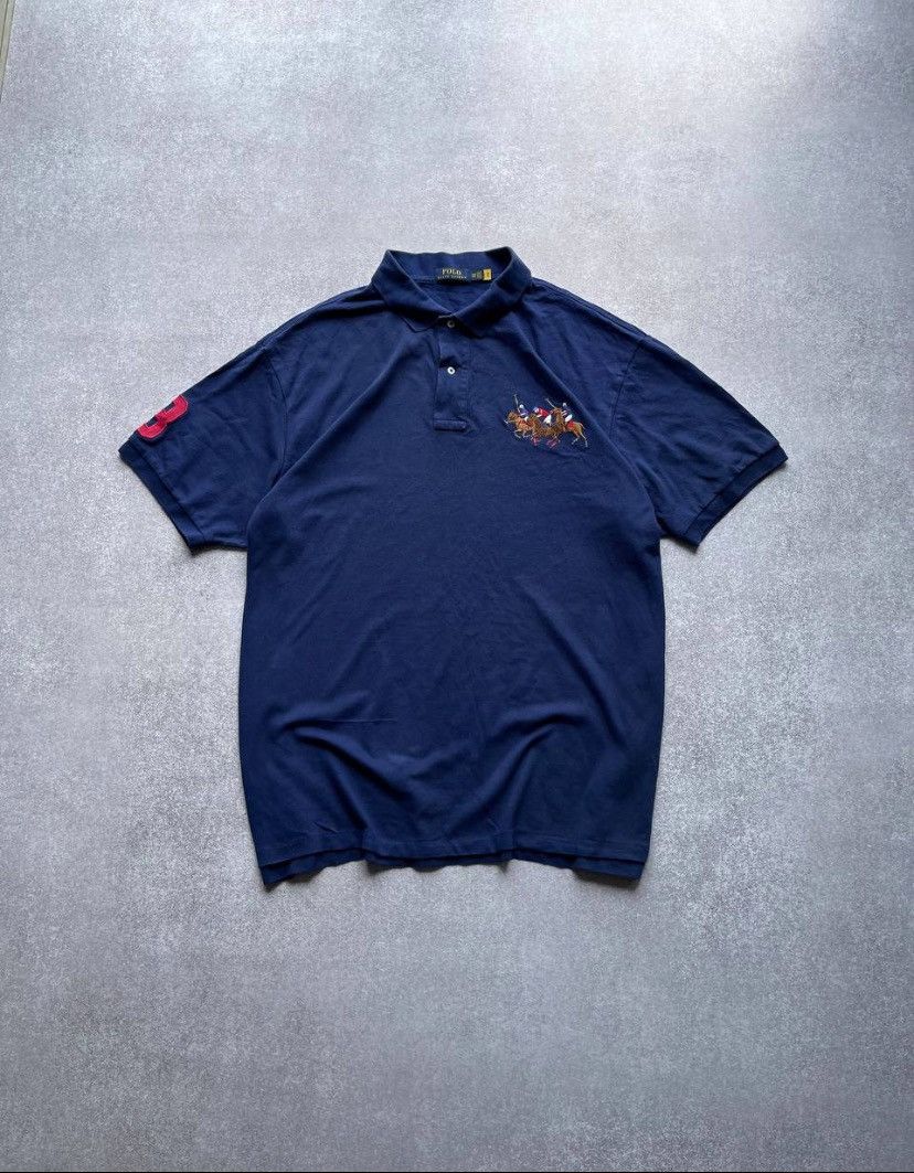 Polo Ralph Lauren × Vintage Vintage Polo Ralph Lauren Chief Keef Style Shirt XL Size US XL / EU 56 / 4 - 1 Thumbnail