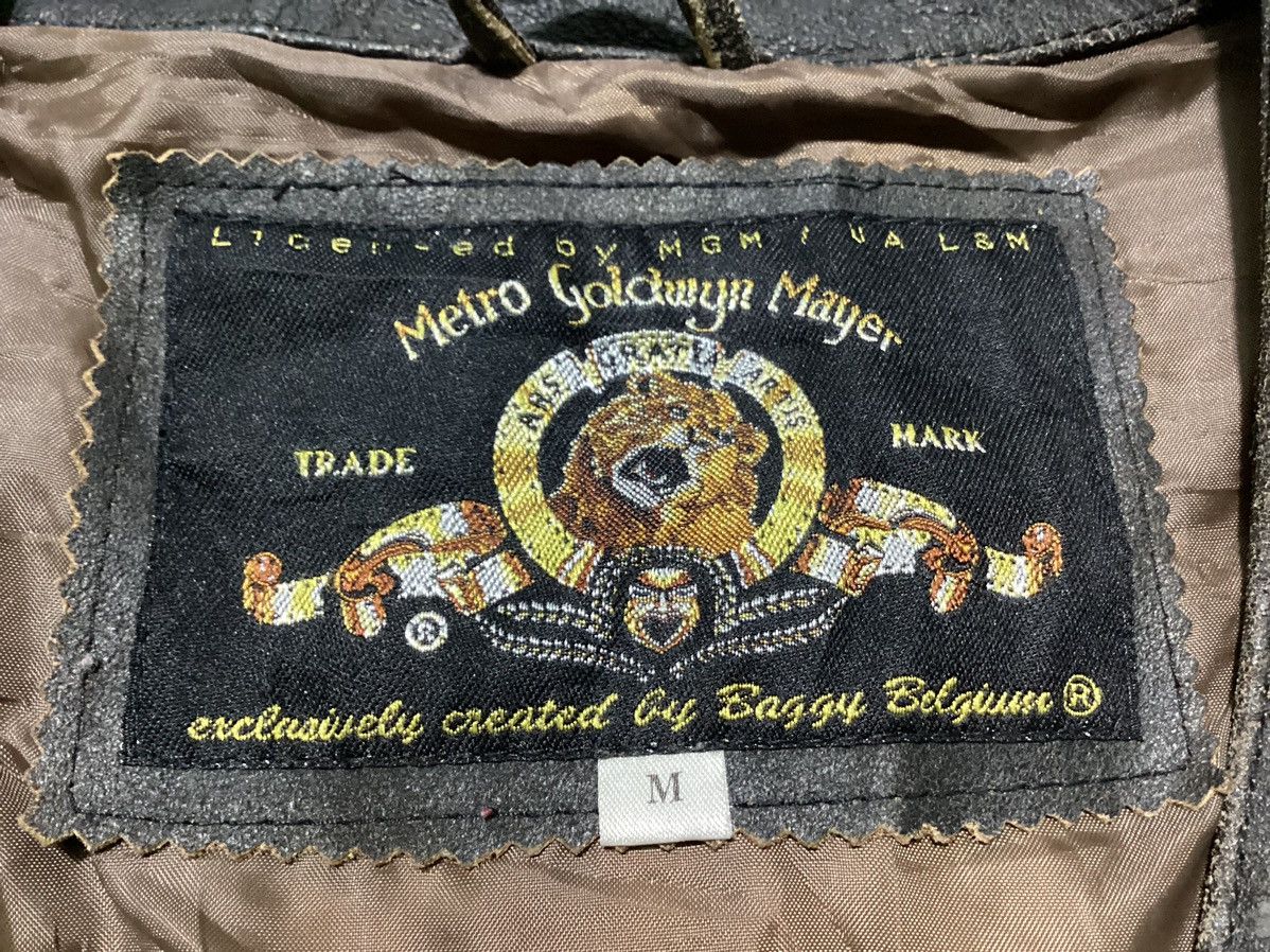 Other Metro Goldwyn Mayer By Baggy Belgium Leather Vest Size US M / EU 48-50 / 2 - 9 Thumbnail
