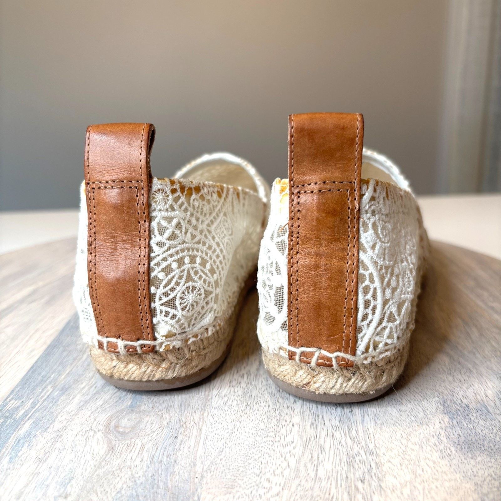 Chloe Chloé Fabri Lace Espadrilles White 38 Women's Shoes NIB Size US 8 / IT 38 - 11 Thumbnail