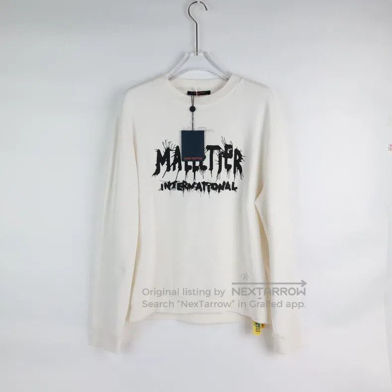 Louis Vuitton Louis Vuitton 24 New Embroidered Logo Sweatshirt Size US L / EU 52-54 / 3 - 1 Thumbnail