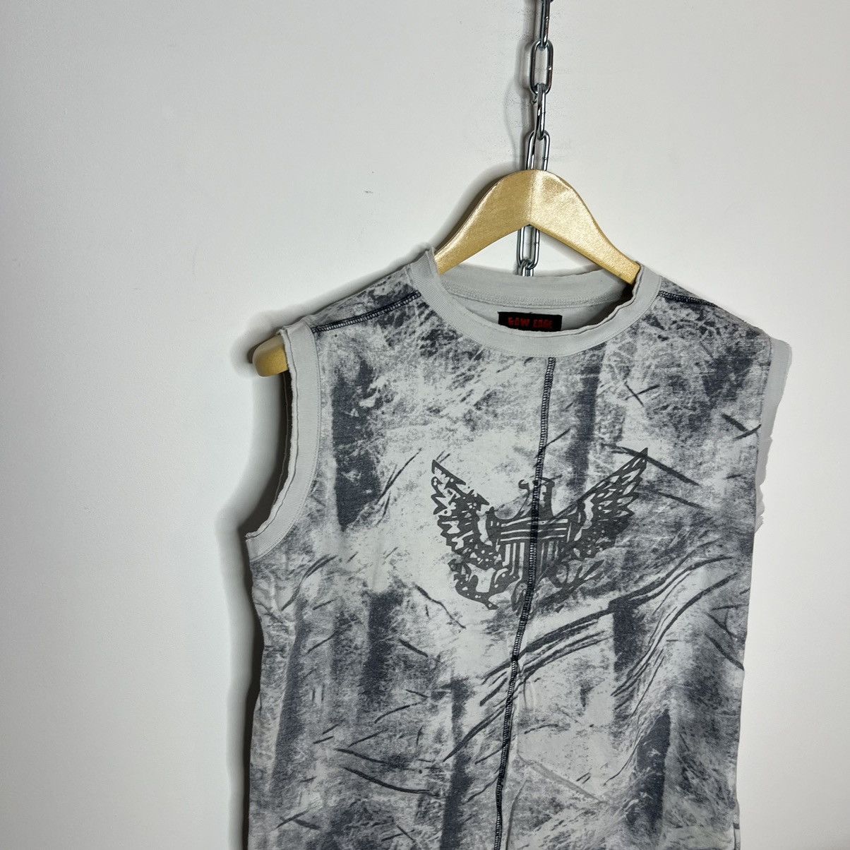 Japanese Brand × Vintage Vintage Y2K Opium Avant Garde Ribbed Sweater Size US M / EU 48-50 / 2 - 3 Thumbnail