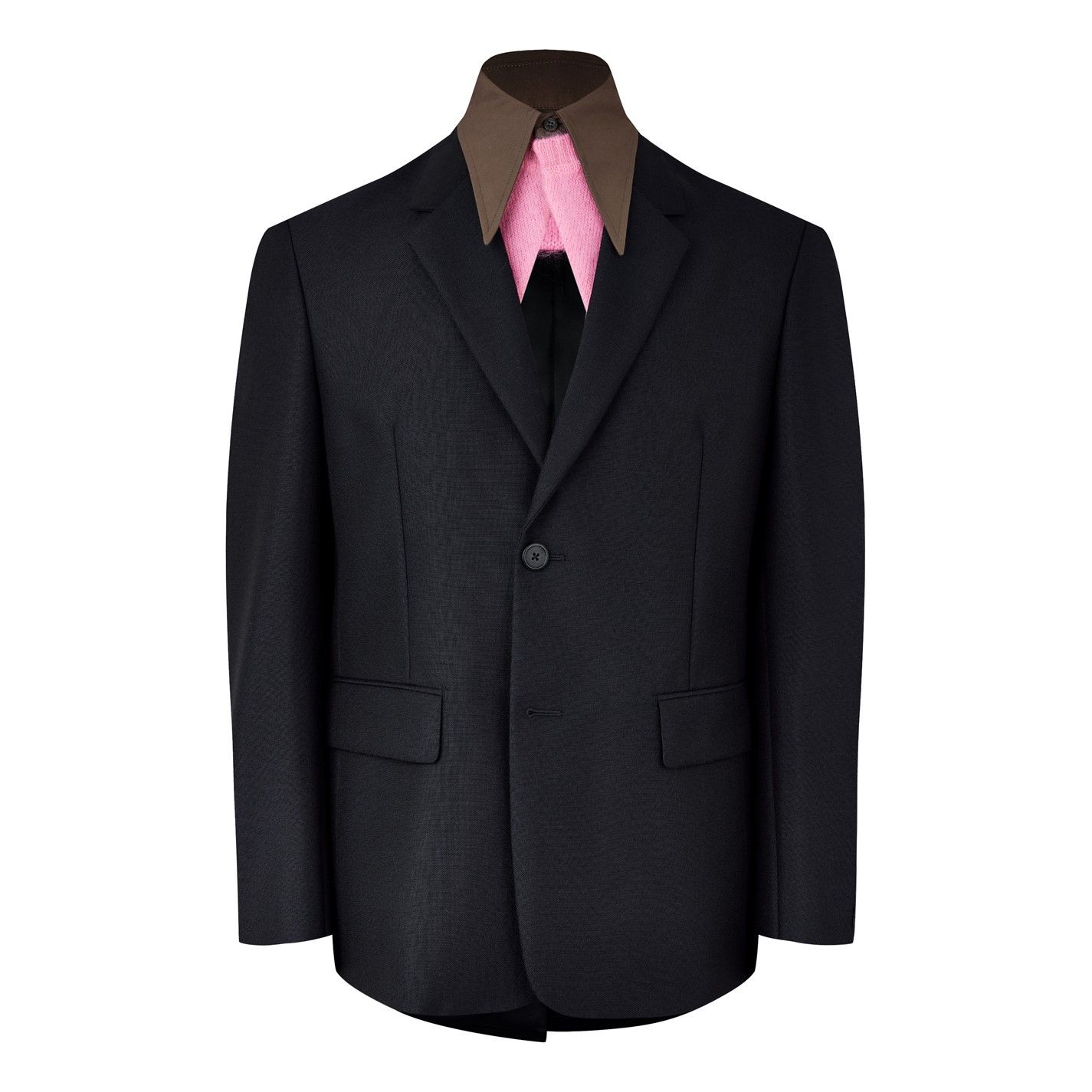 Prada PRADA Single-Breasted Blazer - L Size 54L - 1 Thumbnail
