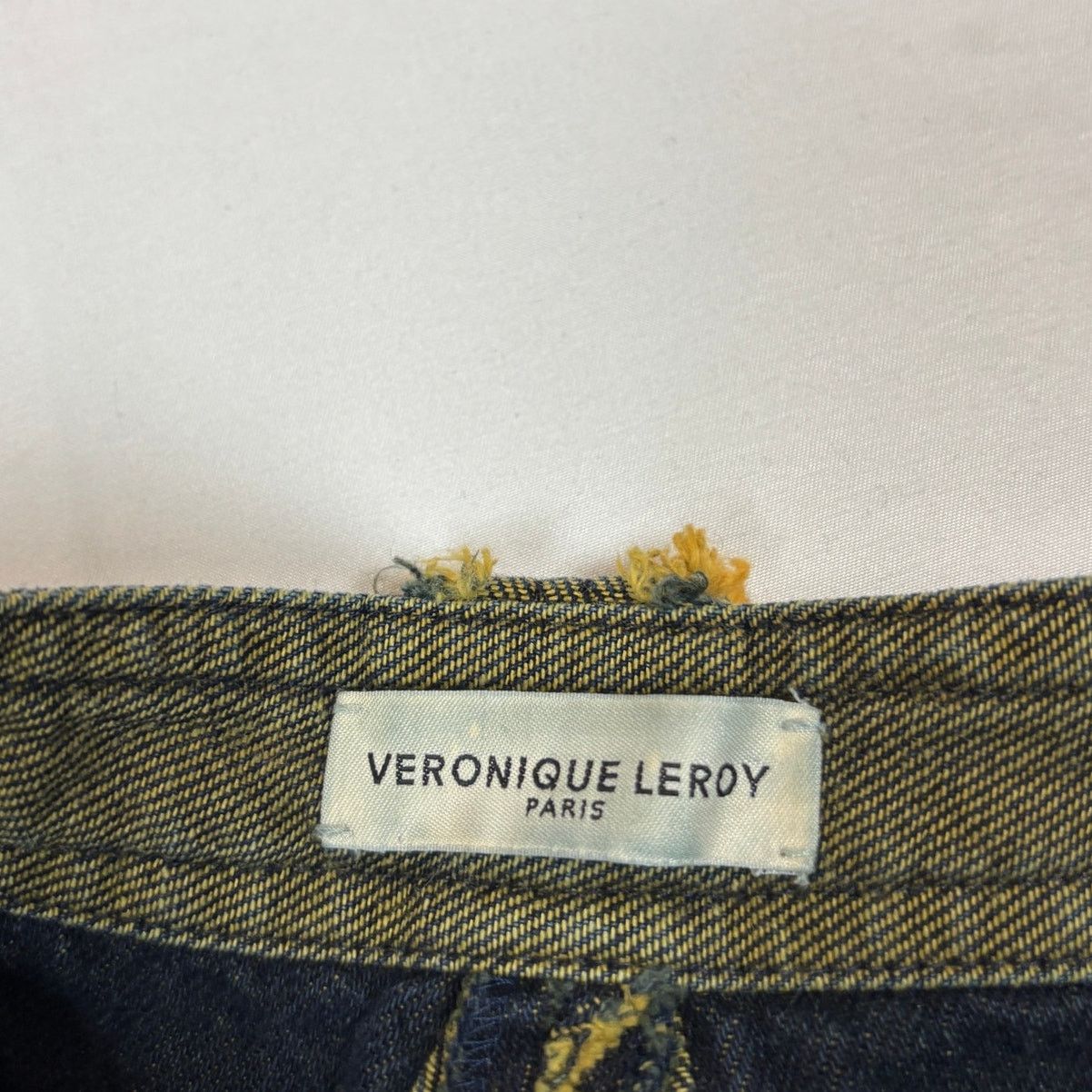 Other Veronique Leroy Front Panel Trousers Pants Women's 38 Size 26" / US 2 / IT 38 - 4 Thumbnail
