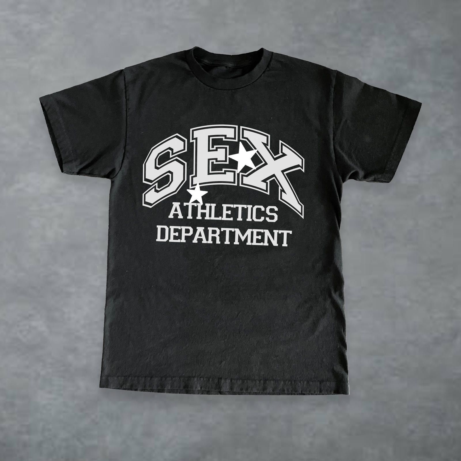 Japanese Brand SEX Athletics Tee Black White Size US L / EU 52-54 / 3 - 1 Preview