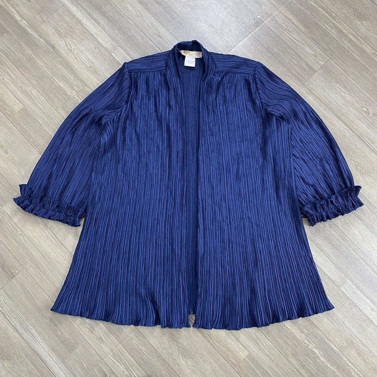 Pleats Please Issey Miyake 2000s Diffusion Pleats Please Issey Miyake Style Cardigans Size XXL / US 16-18 / IT 52-54 - 3 Thumbnail