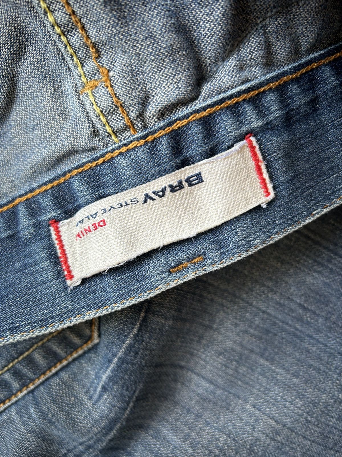 Bray Steve Alan Vintage Bray Steve Alan skeleton embroidered logo jeans Size US L / EU 52-54 / 3 - 7 Thumbnail