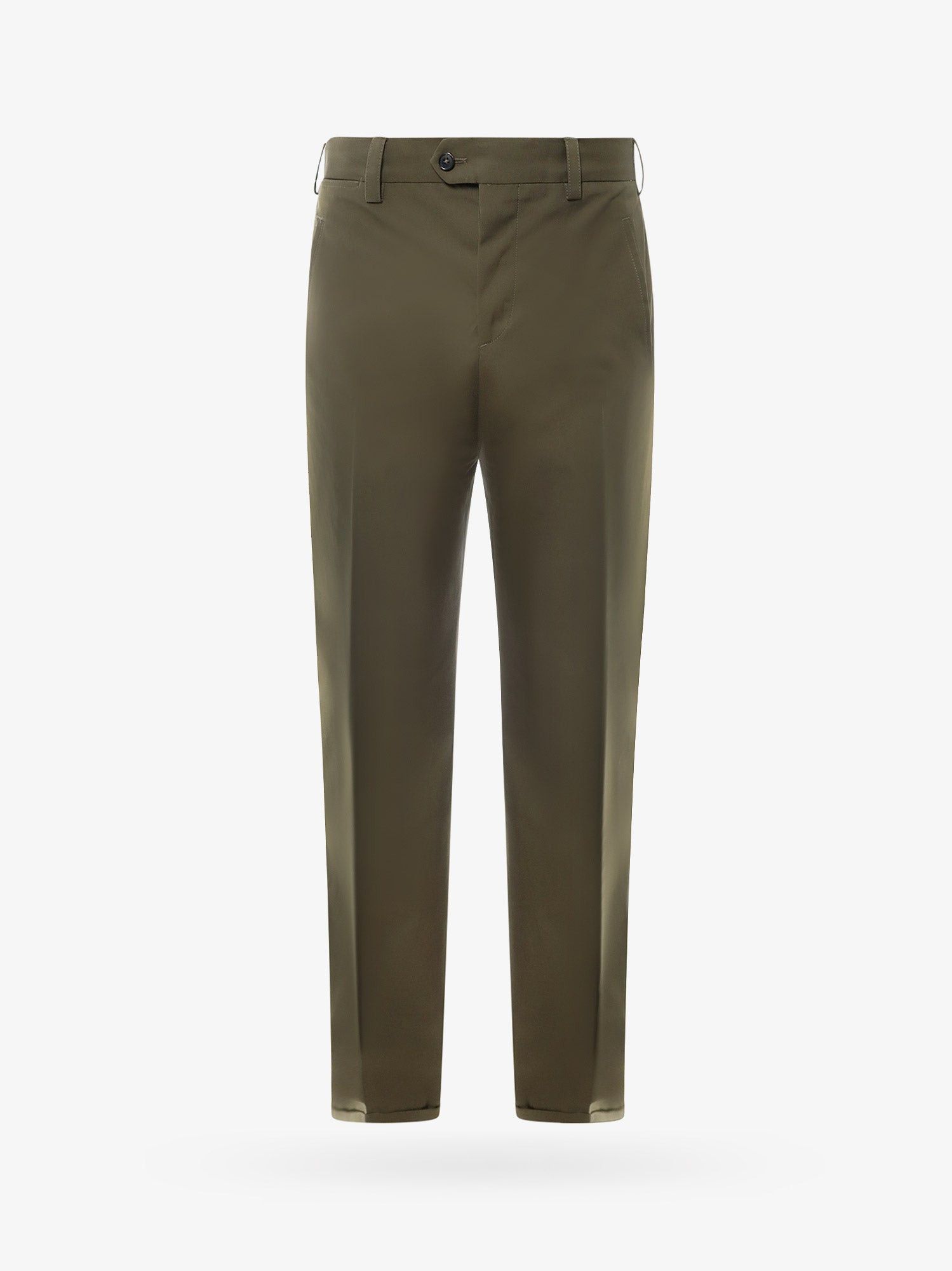image of Pt Torino Trouser Man Green Pants, Men's (Size 31)