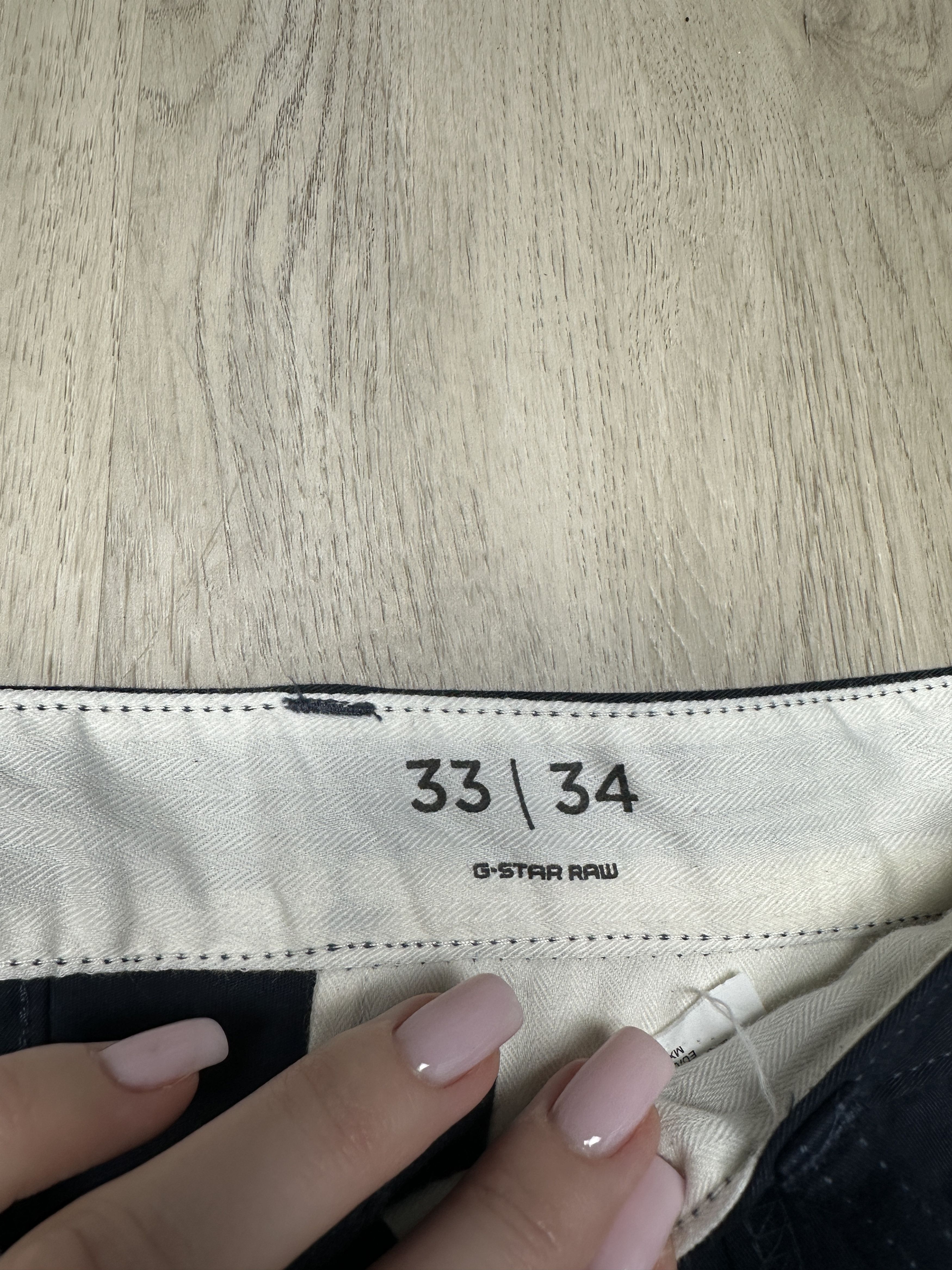G-Star G Star Raw Mens Bronson Slim Chino Pants Size US 33 - 3 Thumbnail