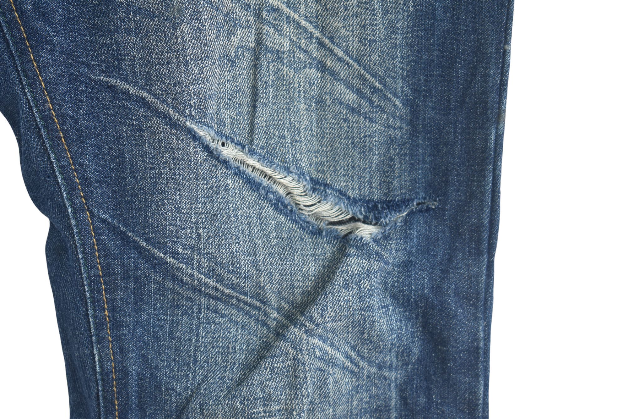 If Six Was Nine × Japanese Brand × Vintage Rare 🔥 Point Loma Japanese Jeans W34 Size US 34 / EU 50 - 2 Thumbnail