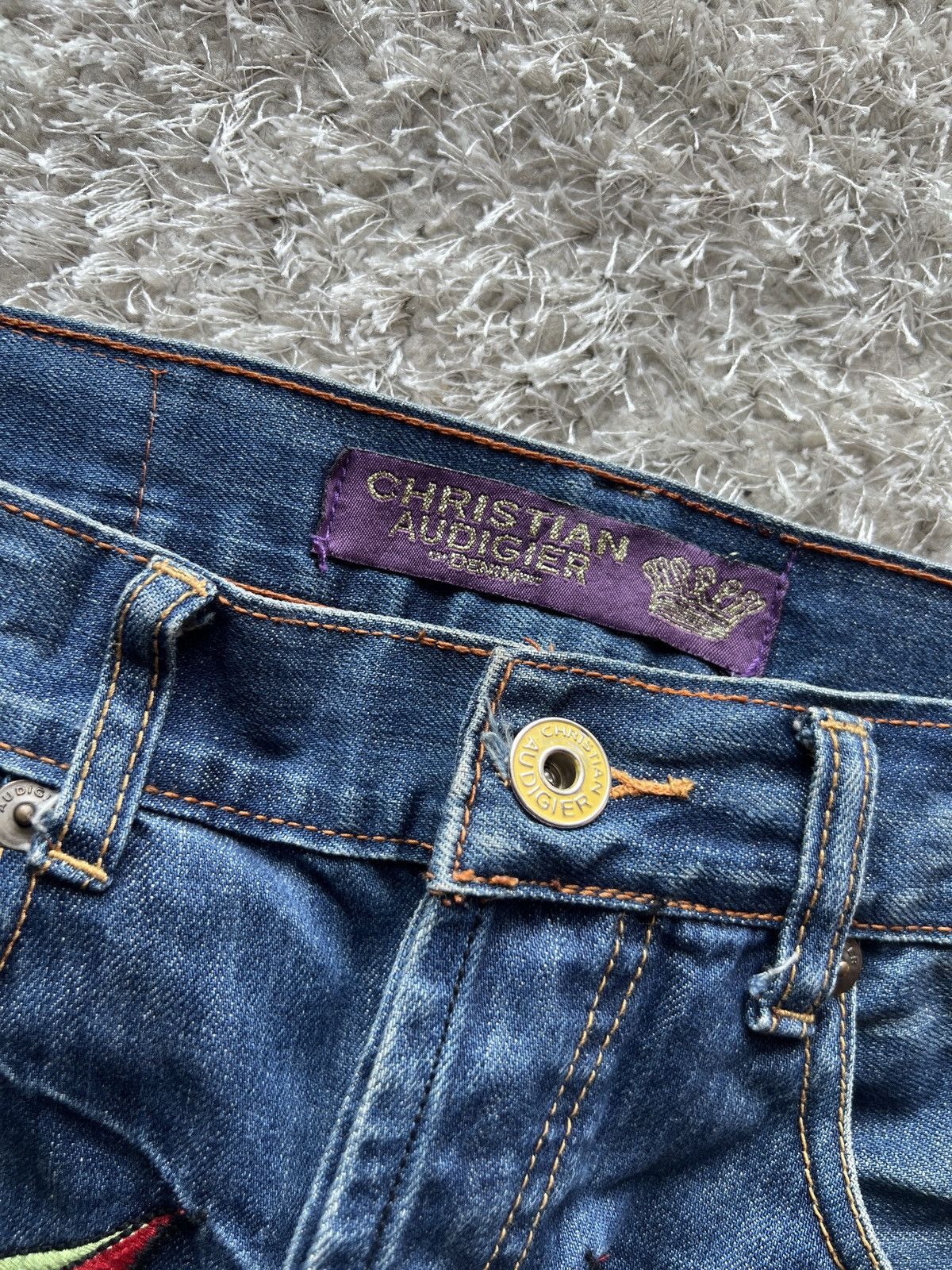 Christian Audigier Very rare Cristian Audigier jeans Size US 31 - 11 Thumbnail
