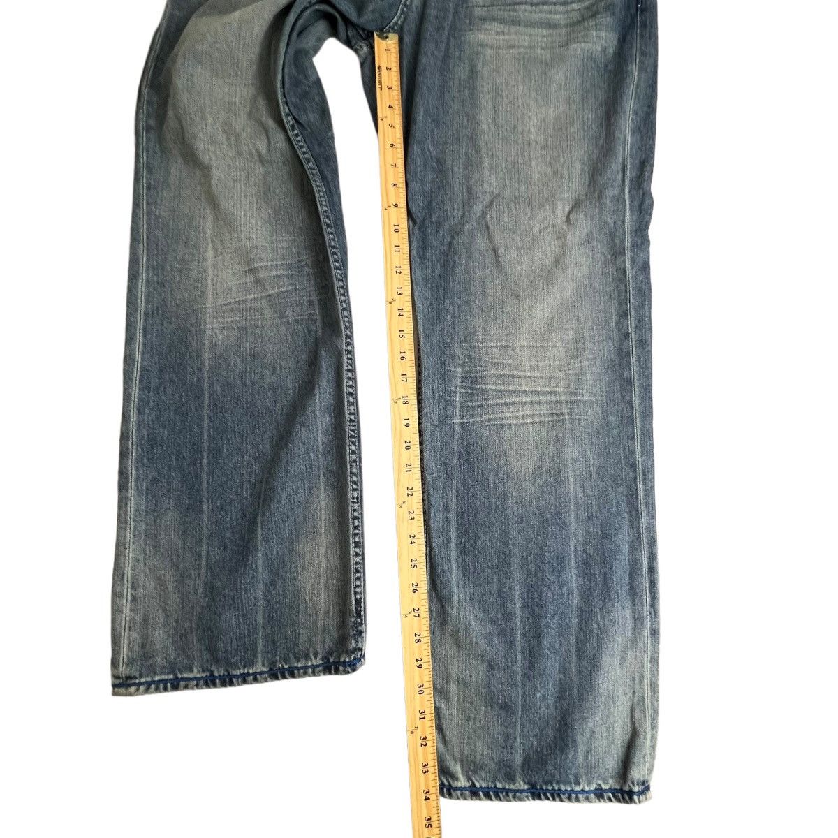 Coogi Coogi Medium Wash Embroidered Pocket Baggy Y2K Jeans 40 X 35 Size US 40 / EU 56 - 5 Thumbnail