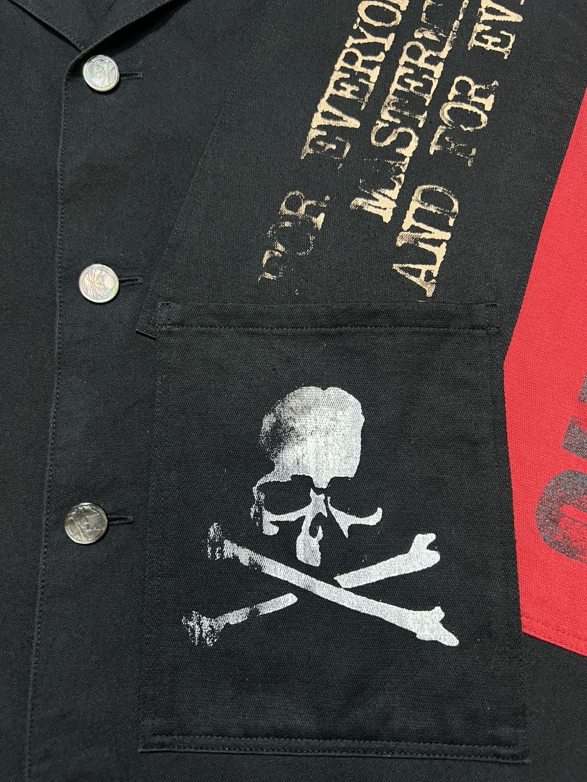 Mastermind Japan Mastermind Japan - S/S ‘22 - Boxy Anarchy Short Sleeve Shirt Size US S / EU 44-46 / 1 - 9 Thumbnail