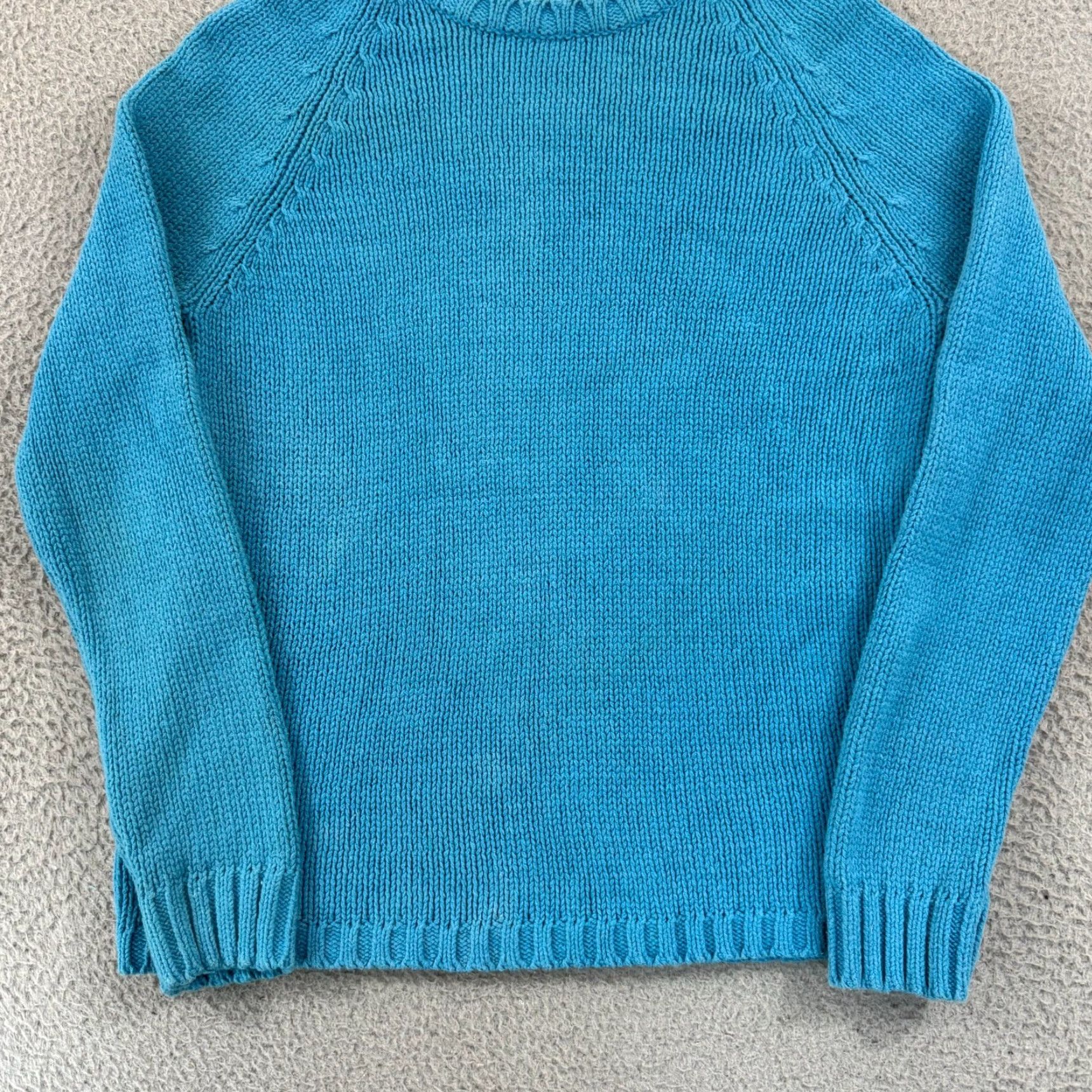 Gap VINTAGE Gap Sweater Women XL Blue Long Sleeve Oversized Jumper Knit Pullover Y2K Size XL / US 12-14 / IT 48-50 - 2 Thumbnail