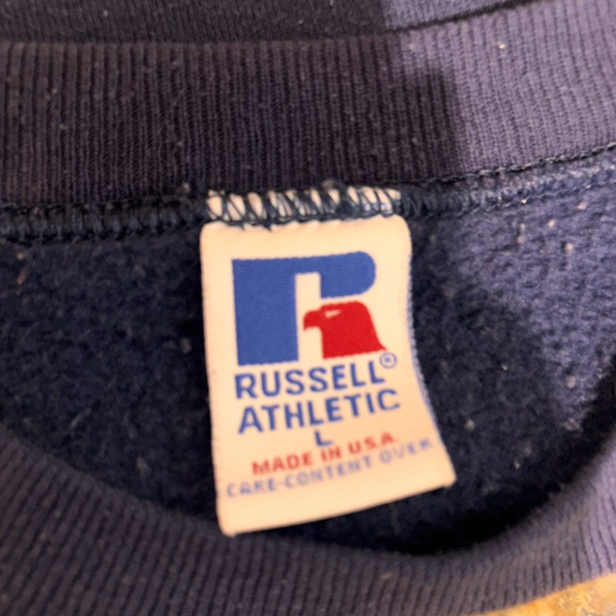 Russell Athletic Russell Athletic Greek Letter Crewneck Sweatshirt Size US L / EU 52-54 / 3 - 8 Thumbnail