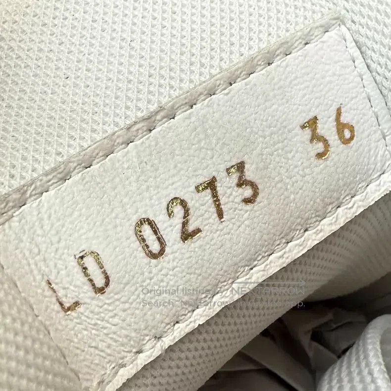 Louis Vuitton Louis Vuitton Trainer White and Blue Denim shoes Size US 5.5 / IT 35.5 - 8 Thumbnail
