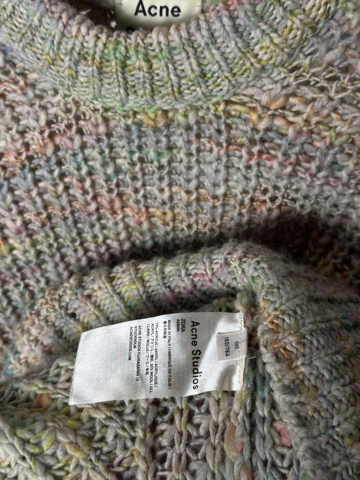 Acne Studios Acne Studios Zora Knit Sweater Size US S / EU 44-46 / 1 - 5 Thumbnail