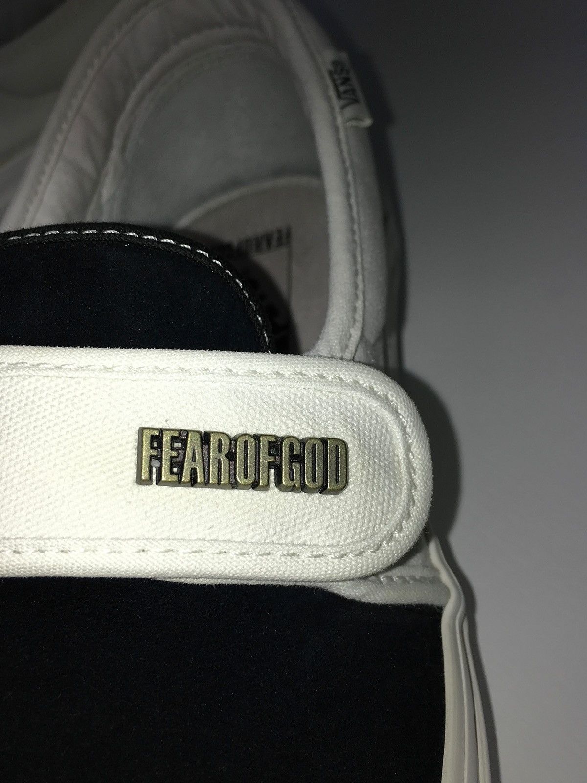 Fear of God × Vans shoes VANS x FEAR OF GOD FOG Slip-on 47 V DX sneakers y2k Size US 11 / EU 44 - 11 Thumbnail