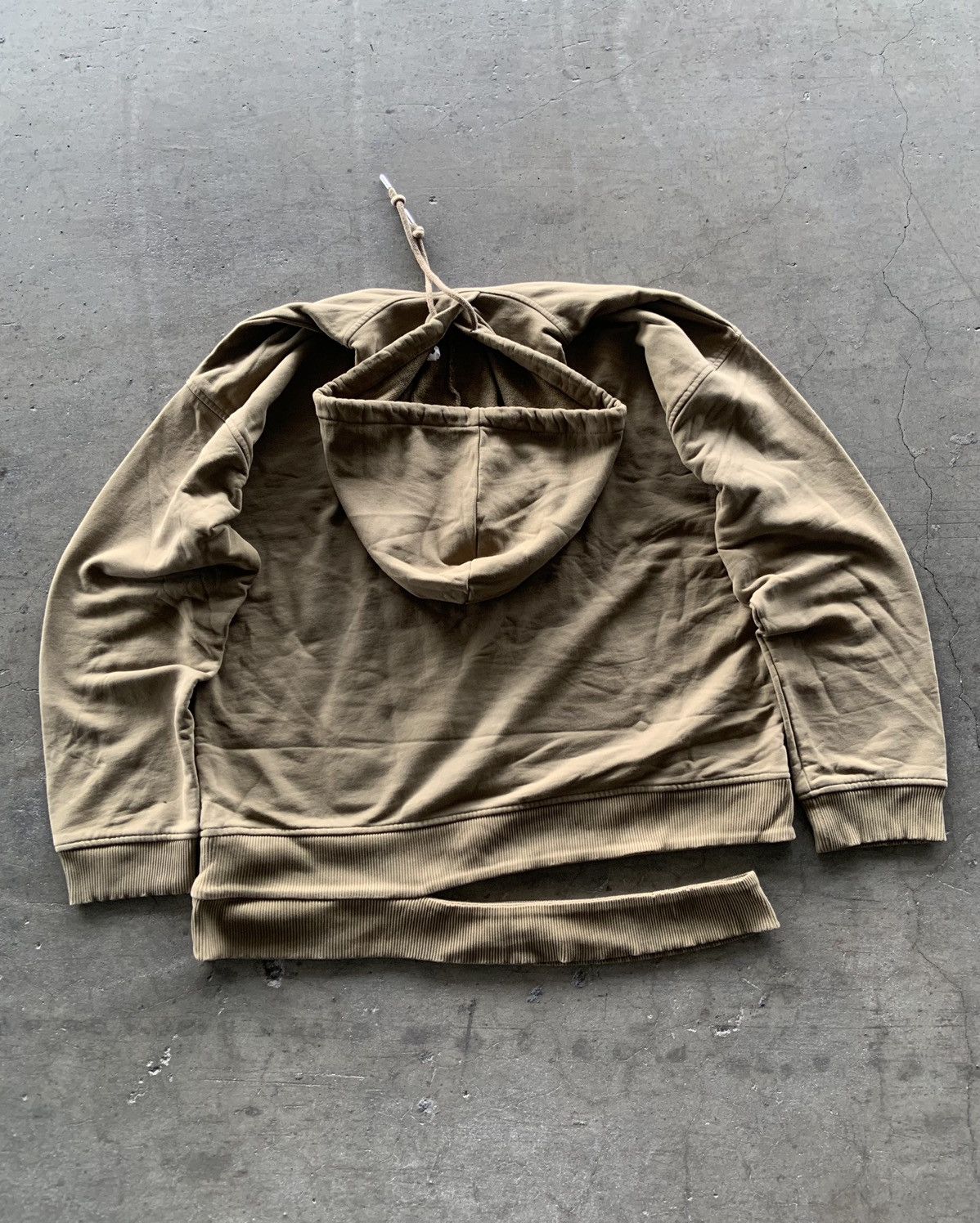 Helmut Lang Helmut Lang Unfinished Hoodie Size US XL / EU 56 / 4 - 12 Thumbnail