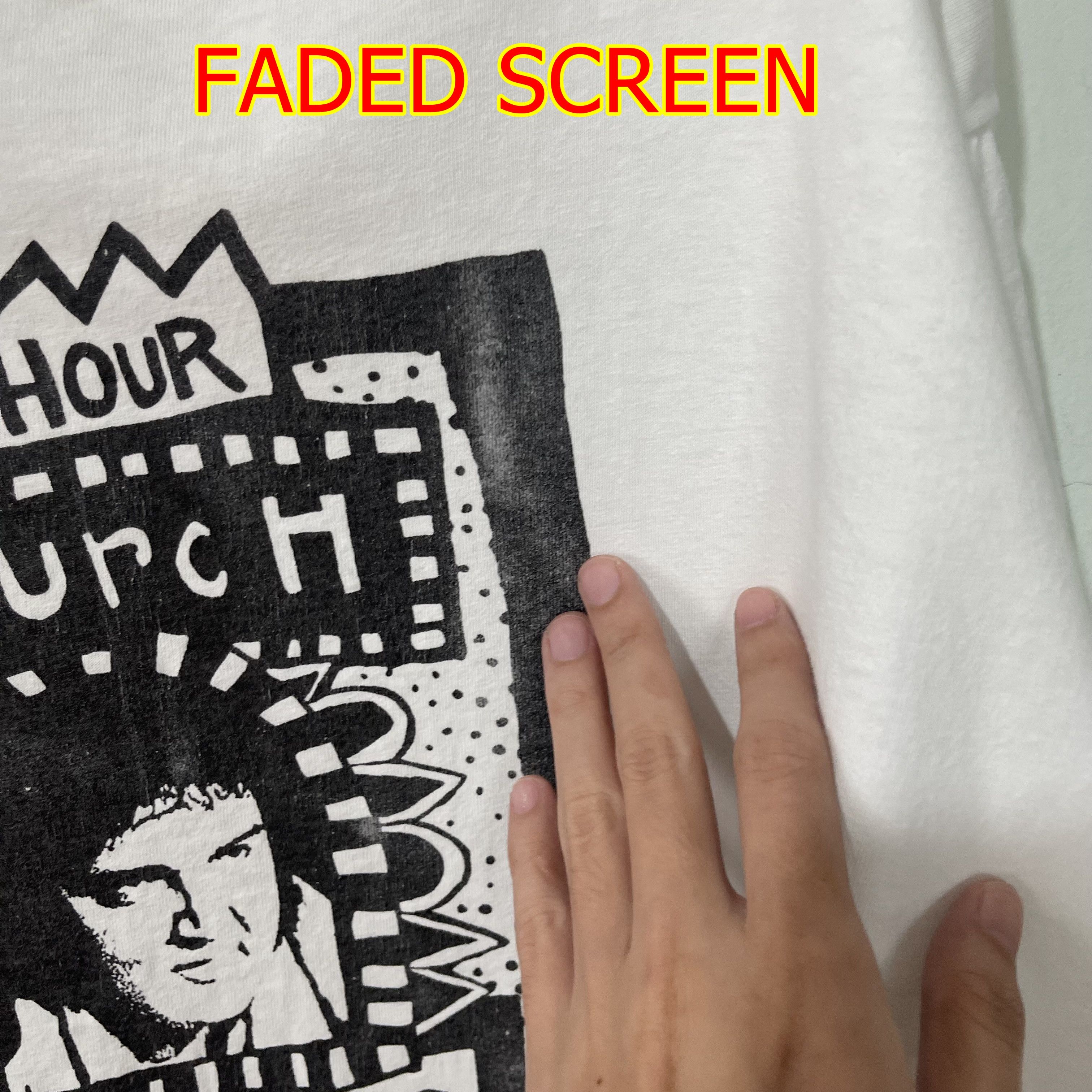 Band Tees Vintage 90s 24 Hour Church of Elvis T-Shirt Size US XL / EU 56 / 4 - 8 Thumbnail