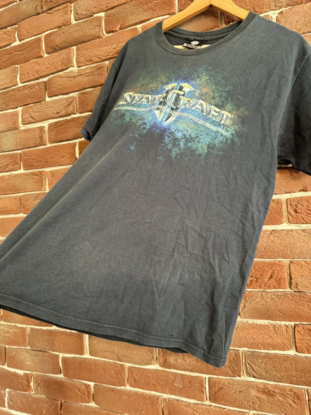 Vintage Vintage Y2k Star Craft II Jinx Navy Medium Tee Video Game Size US M / EU 48-50 / 2 - 8 Thumbnail
