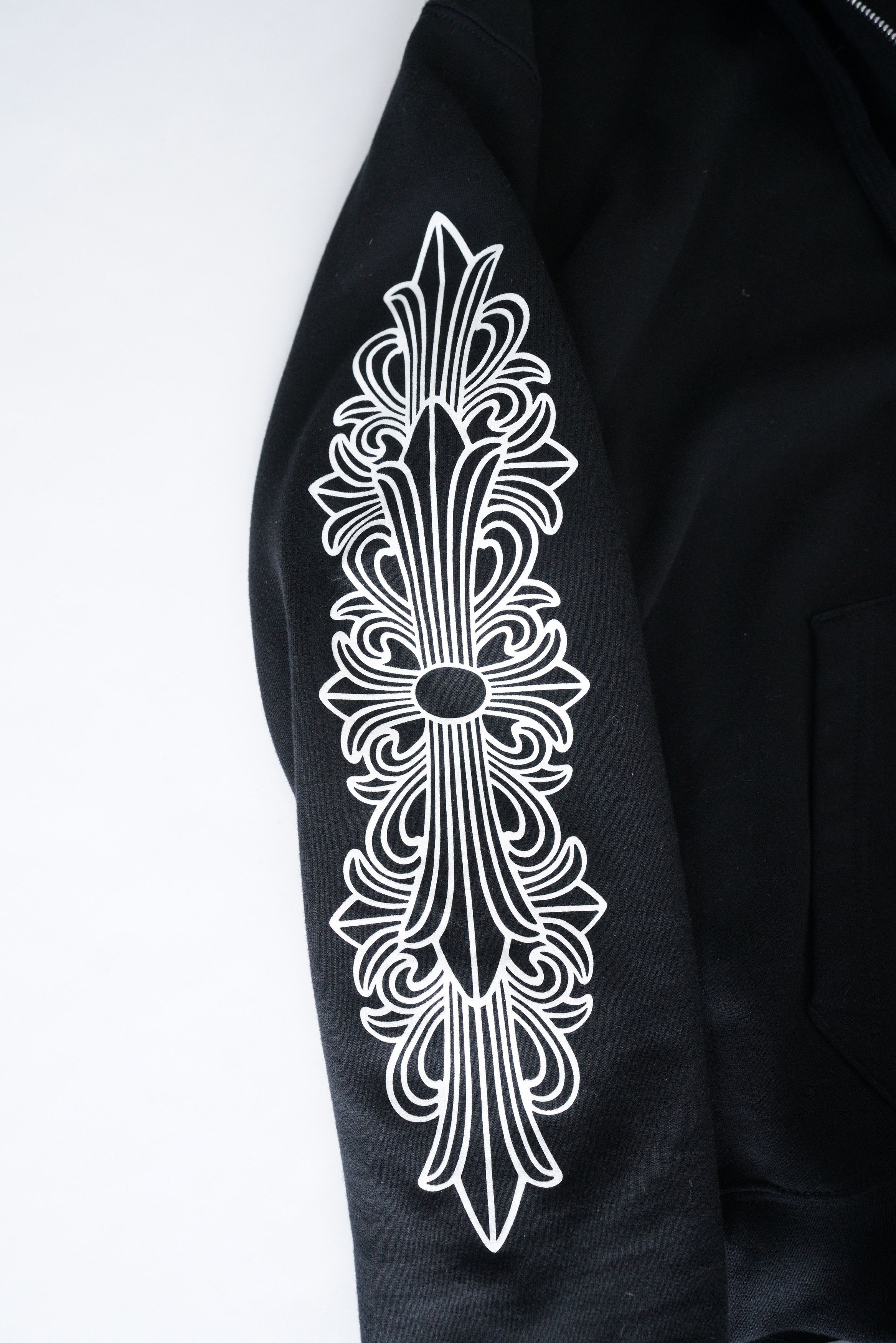 Chrome Hearts Chrome Hearts Thermal Floral Horseshoe Zip Up Size US XL / EU 56 / 4 - 9 Thumbnail