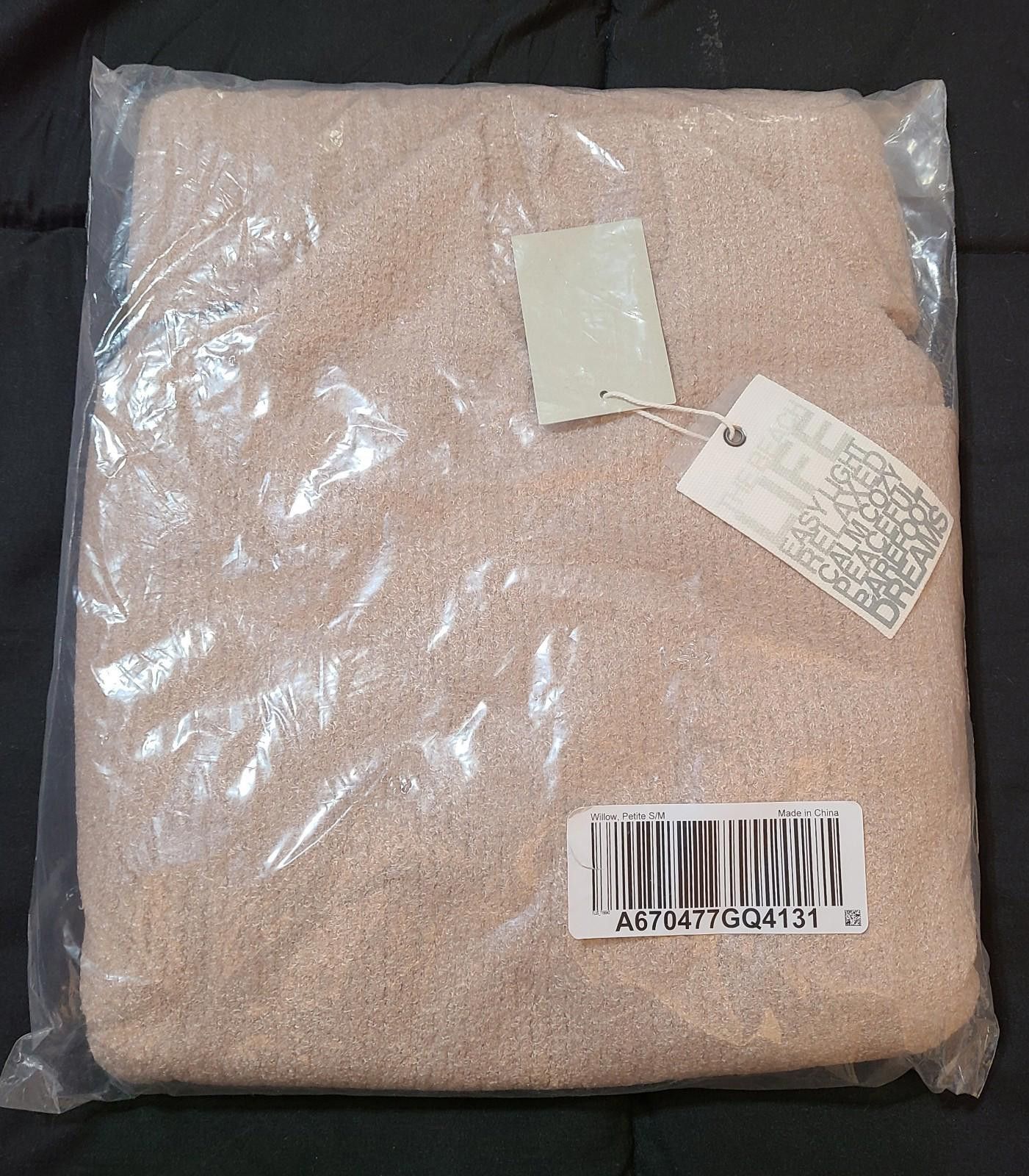 Designer Barefoot Dreams Womens Size S/MP Ribbed Wrap Cardigan Willow Size M / US 6-8 / IT 42-44 - 4 Thumbnail