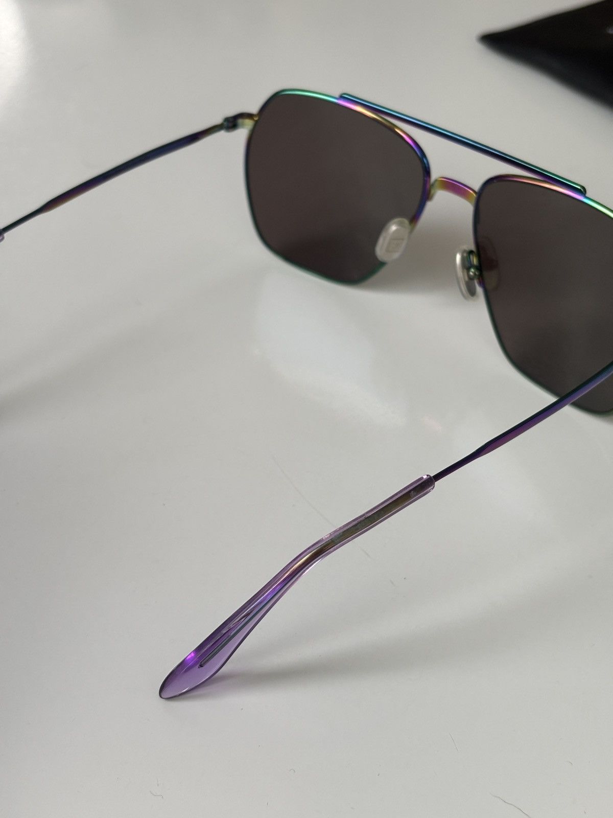 Acne Studios Acne Studios Sunglasses in Green Multicolor Size ONE SIZE - 2 Thumbnail