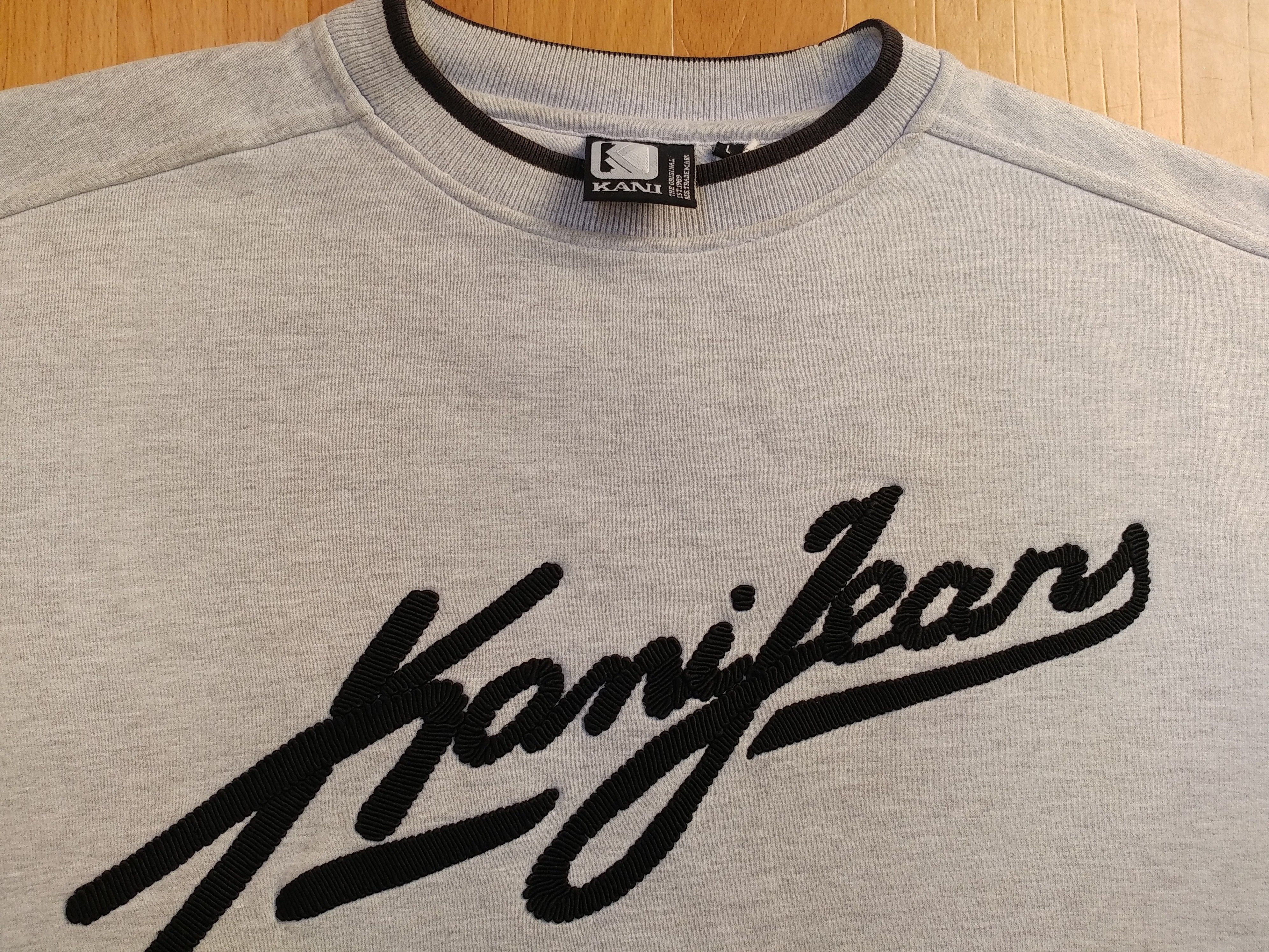 Karl Kani KARL KANI sweatshirt, vintage 90s hip hop, skater size L Size US L / EU 52-54 / 3 - 10 Thumbnail