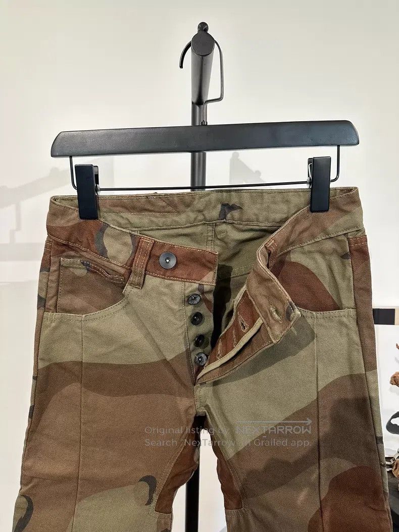 Boris Bidjan Saberi Boris Bidjan Saberi Size XS Camouflage canvas knife pants w Size US 26 / EU 42 - 3 Thumbnail