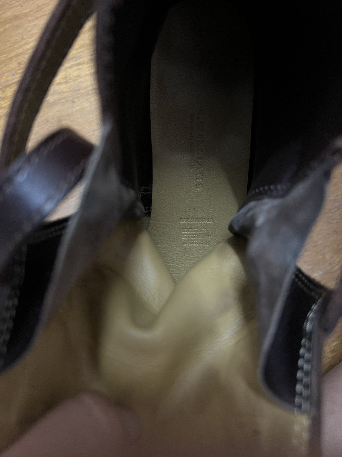 R.M. Williams R.M.WILLIAM leather Boots Rare Design(size 7D) Size US 7 / IT 37 - 7 Thumbnail