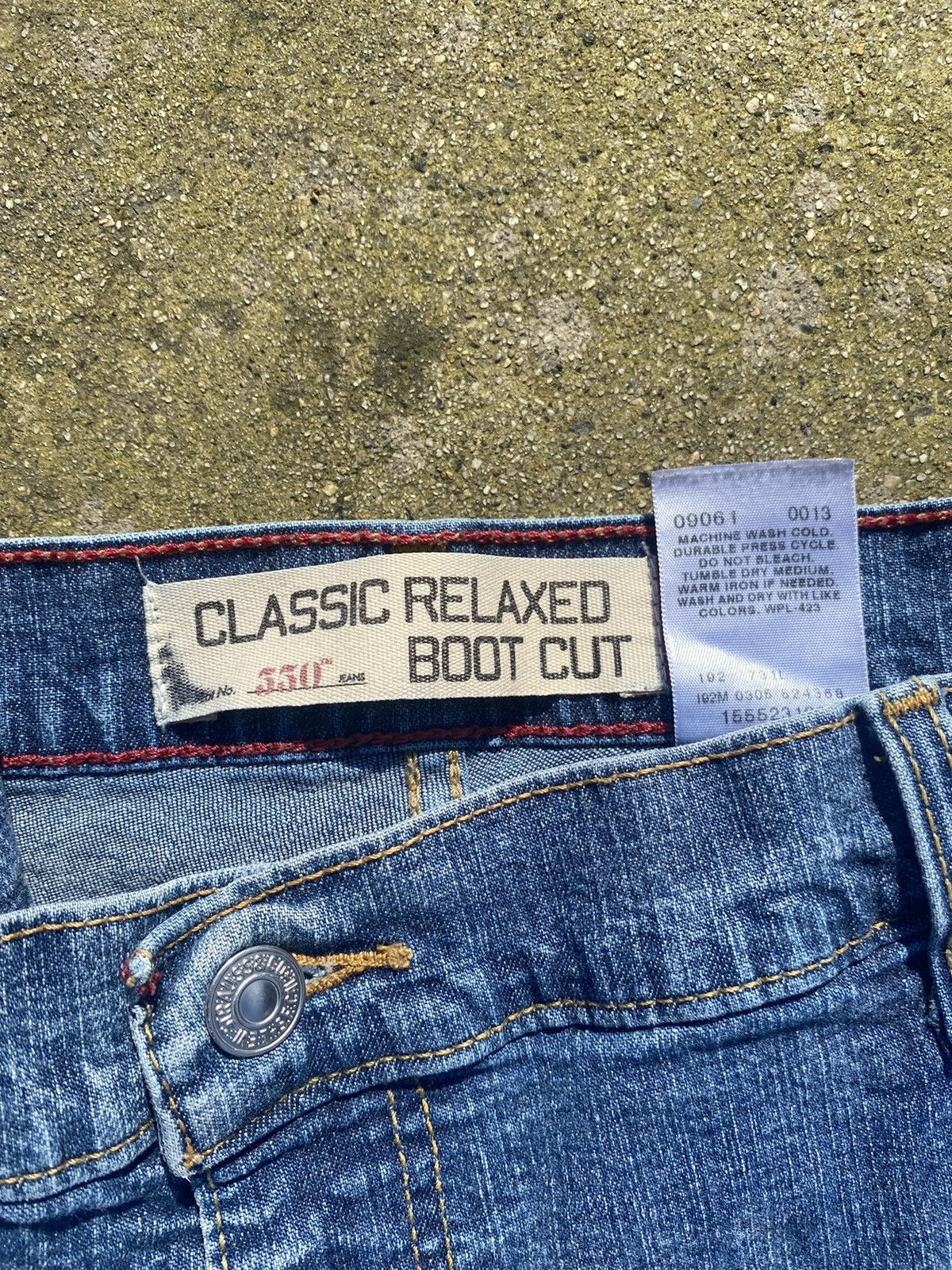 Levi's Vintage Levi’s 550 bootcut jeans Size 38" / US 16 / IT 52 - 3 Thumbnail