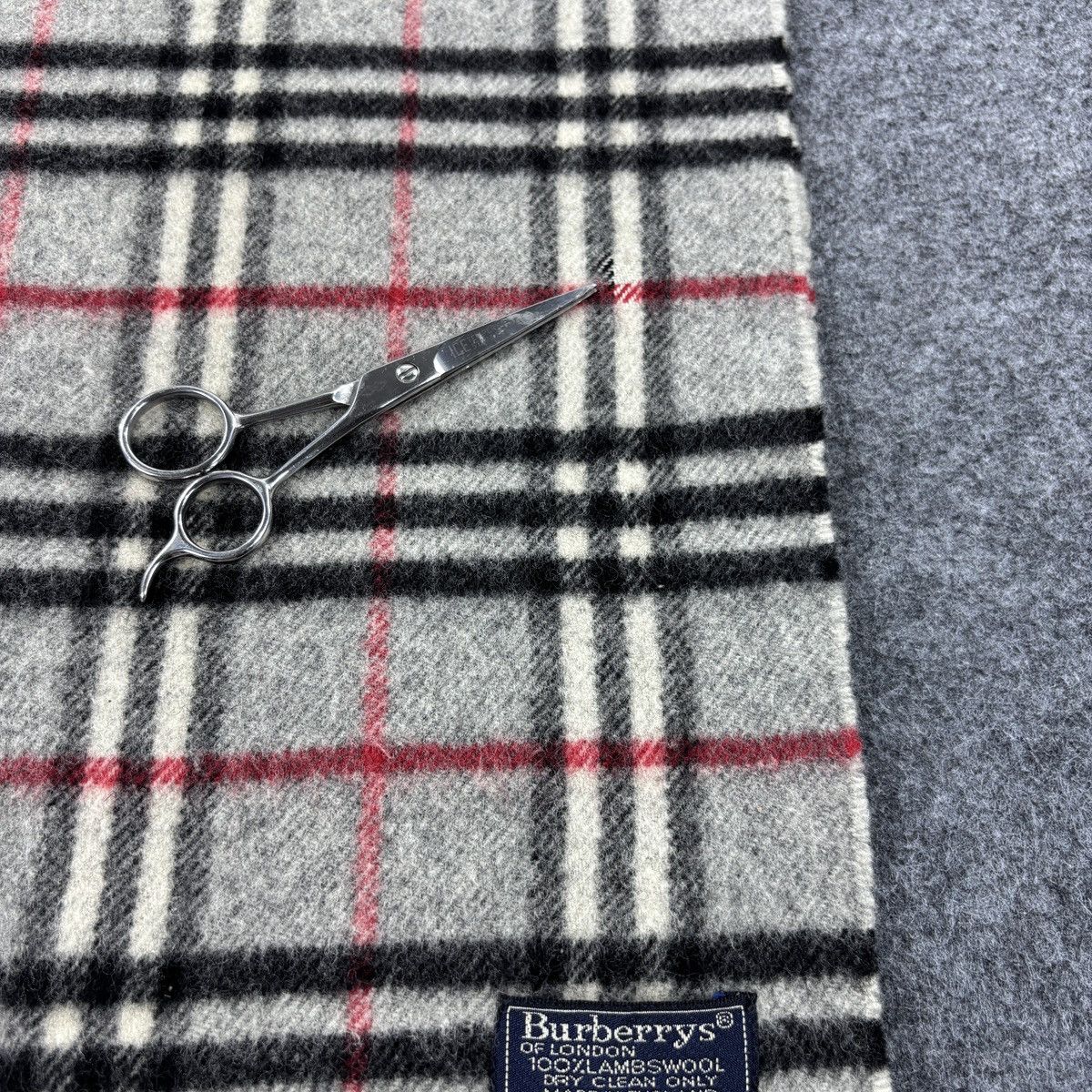 Burberry × Vintage Burberrys Scarf # D711 # Muffler # Neckwear # Nova Check Size ONE SIZE - 4 Thumbnail