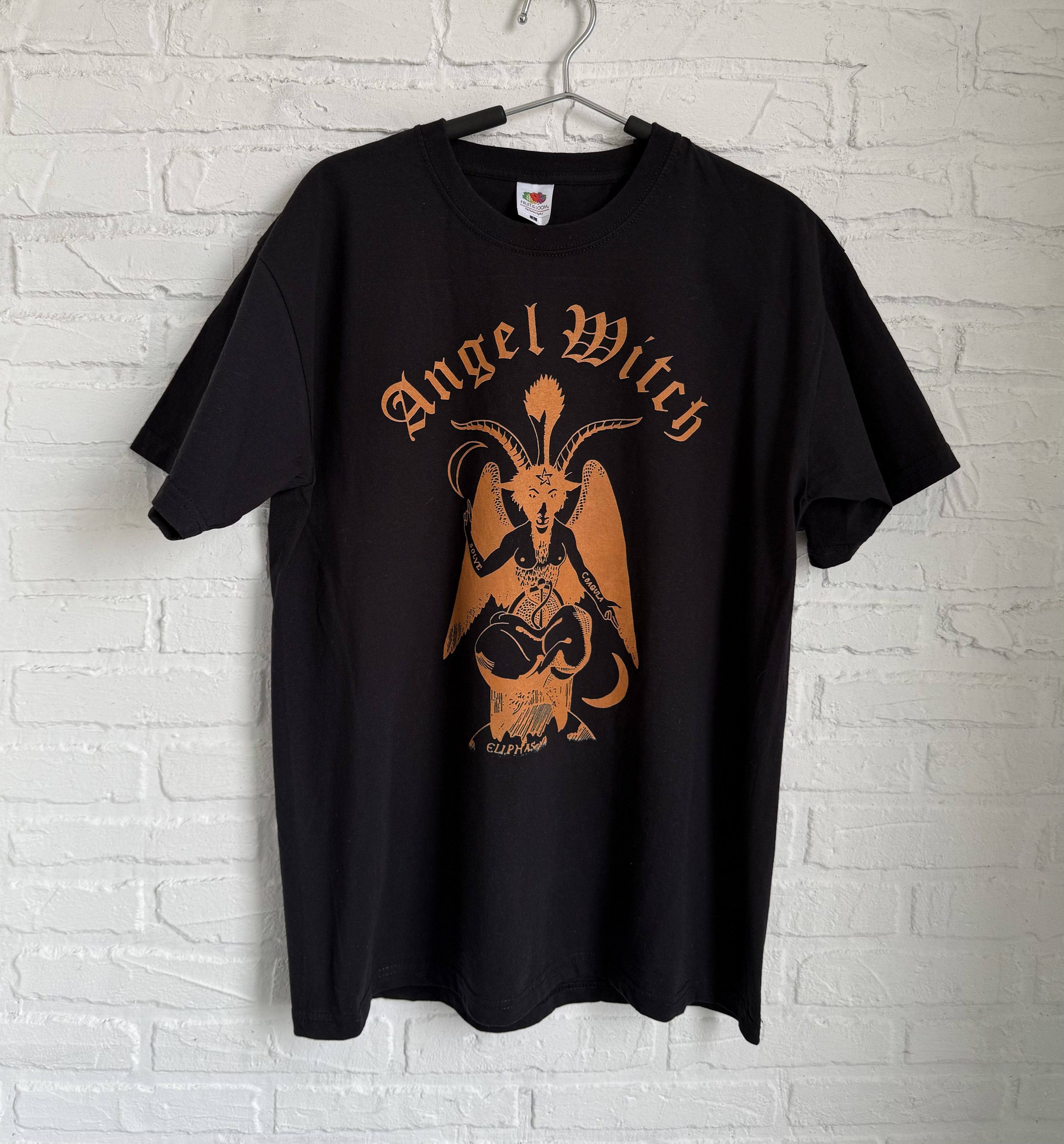 Band Tees × Vintage Vintage 2000s Angel Witch baphomet t-shirt Size US L / EU 52-54 / 3 - 1 Thumbnail
