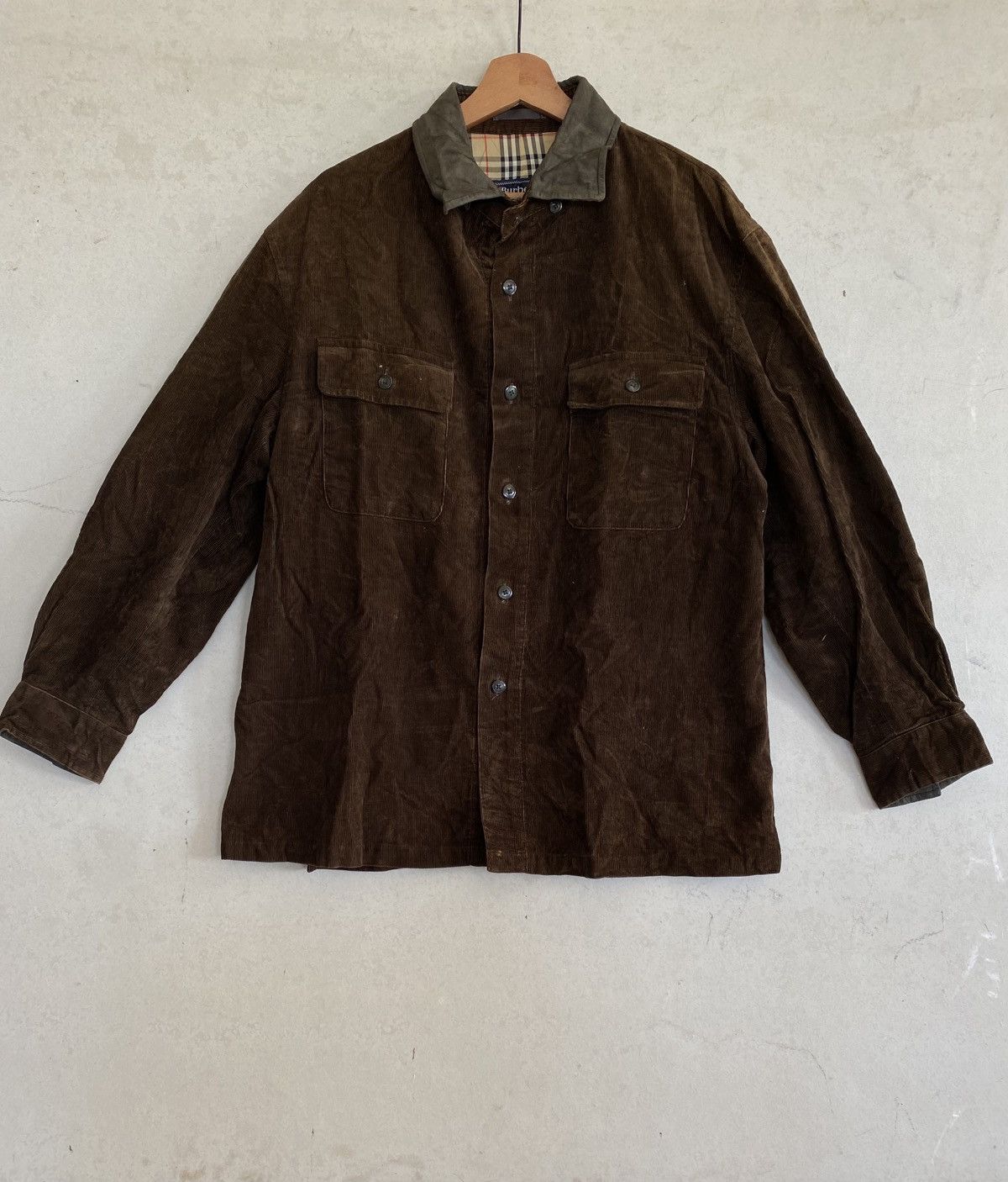 Burberry Burberrys Corduroy Jacket Size US M / EU 48-50 / 2 - 1 Thumbnail