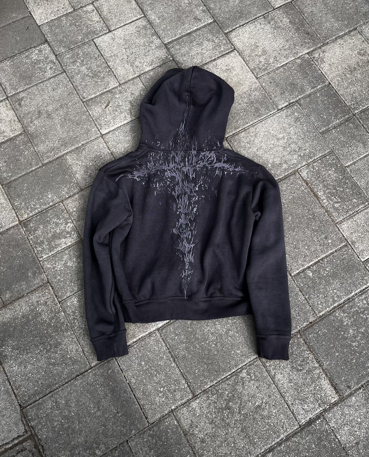 Vintage EMBROIDERED HOODIE Size US L / EU 52-54 / 3 - 2 Thumbnail