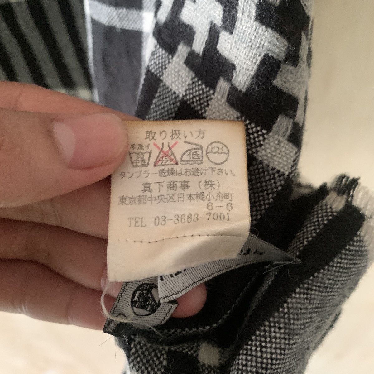 BEAUTY&YOUTH × Japanese Brand × Vintage Beauty and Youth United Arrows Scarf Keffiyeh Pattern Size ONE SIZE - 5 Thumbnail