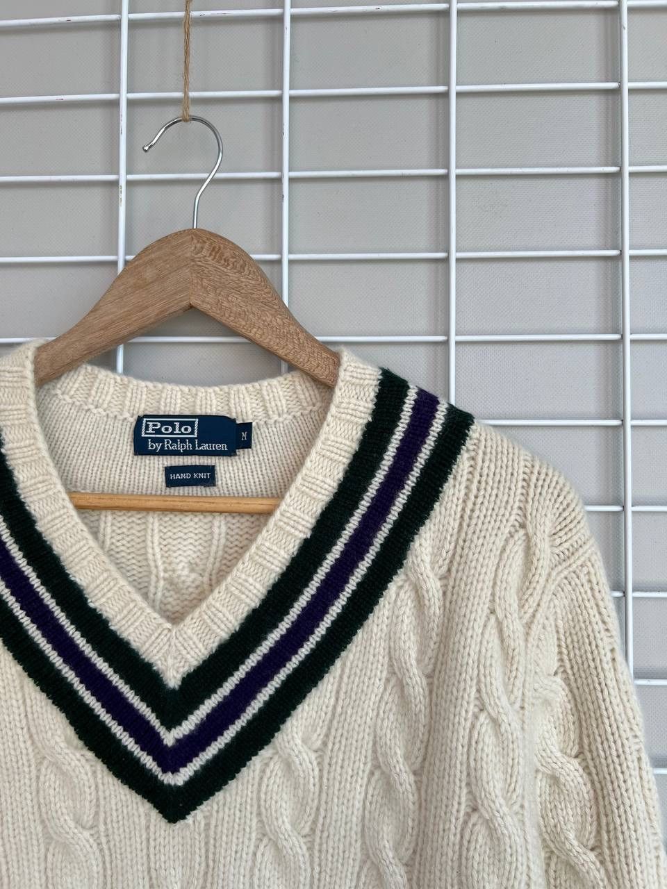 Polo Ralph Lauren Polo Ralph Lauren Wimbledon Knit Cashmere Sweater Size M Size US M / EU 48-50 / 2 - 6 Thumbnail