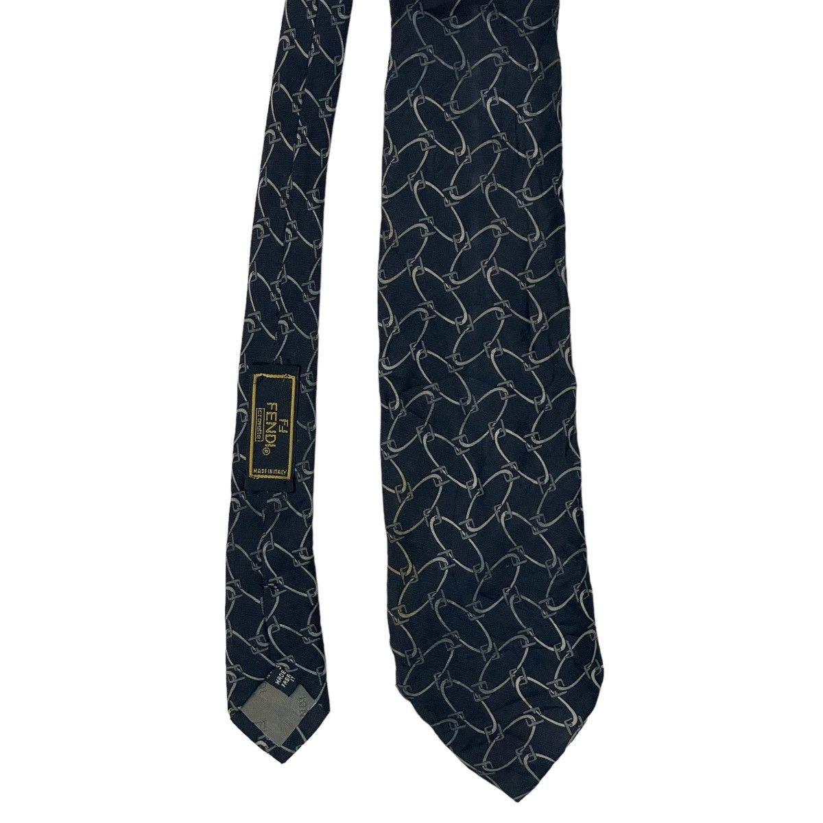 Fendi 🔥LAST PRICE🔥 Vintage Fendi Cravatte FF Silk Ties Size ONE SIZE - 7 Thumbnail