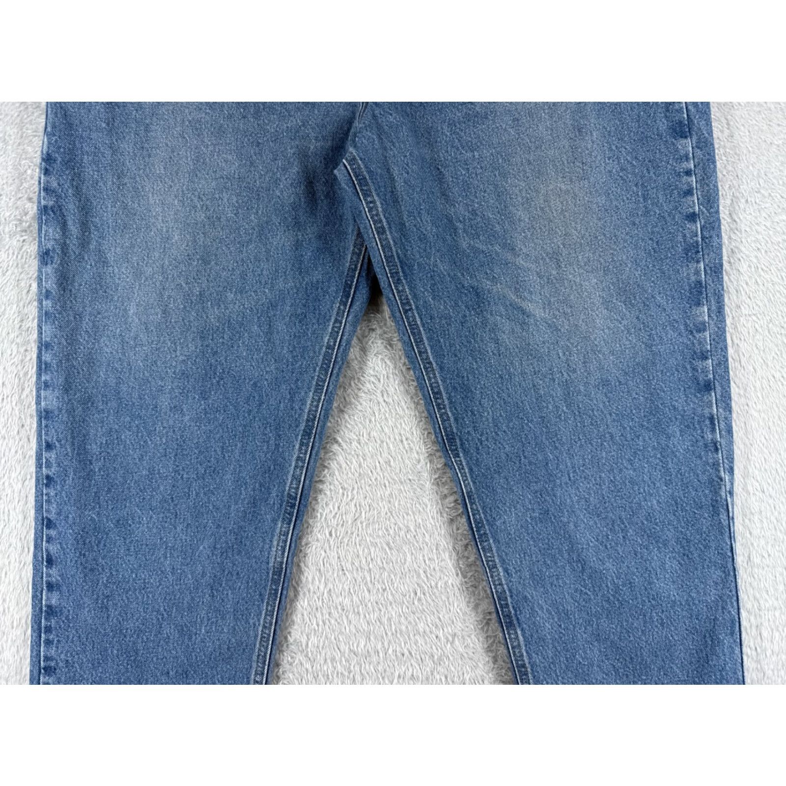 Carhartt Carhartt Jeans Adult 48 Blue Denim Relaxed Fit 100% Cotton Straight 42x30 Size US 32 / EU 48 - 3 Thumbnail