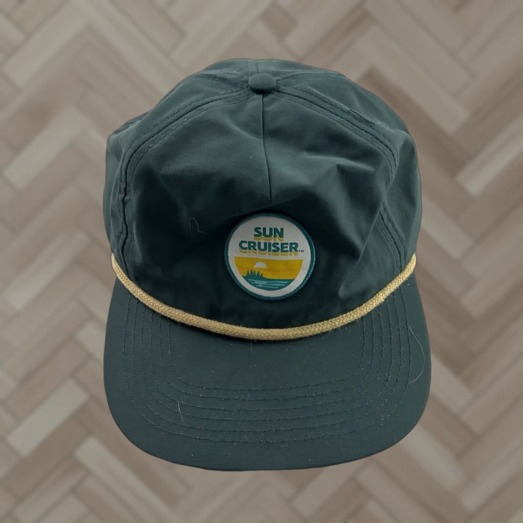 Roper Sun Cruiser Hat Men’s Snap Back Adjustable Blue Gray - One Size - Solid Pattern - Sun Cruiser - Casual Summer Hat Size ONE SIZE - 1 Thumbnail
