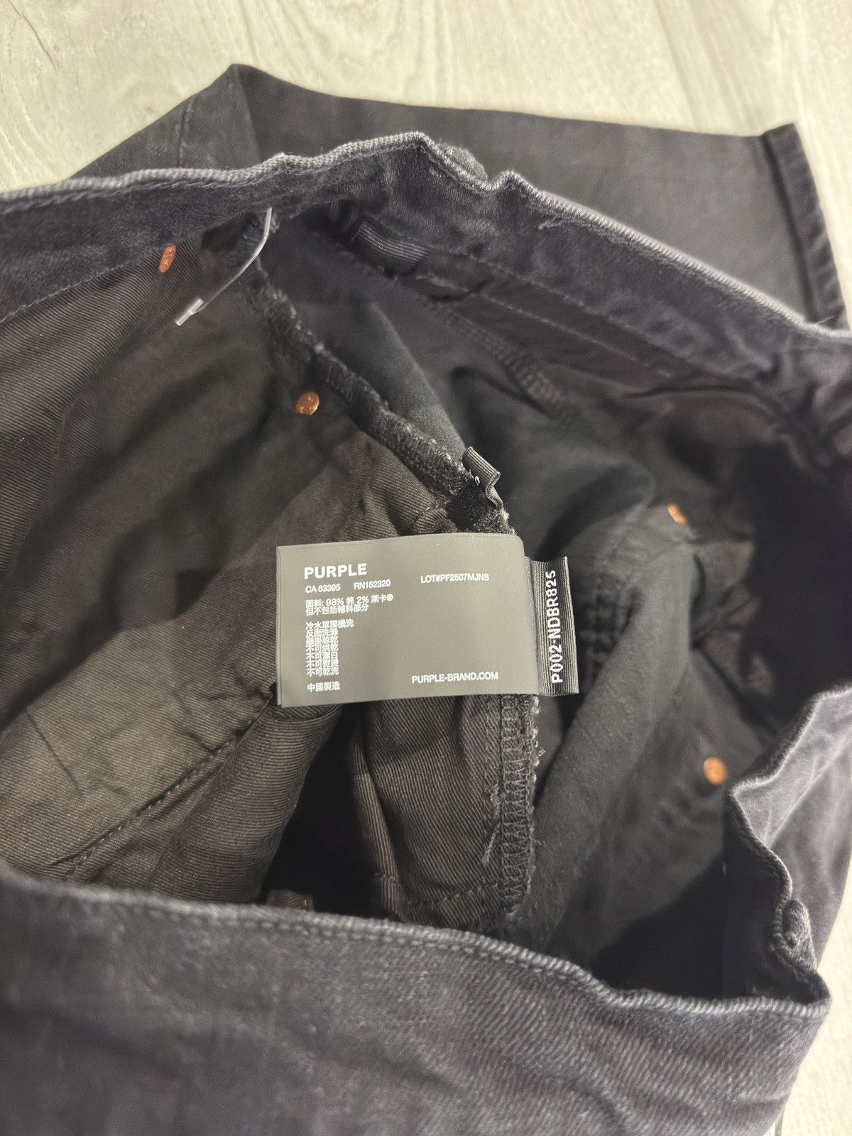 Purple PURPLE black Jeans Size US 34 / EU 50 - 4 Thumbnail