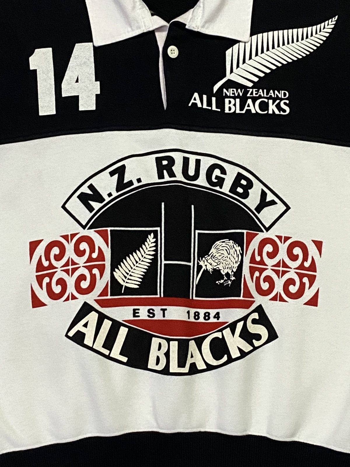 Canterbury of New Zealand Vintage Canterbury Of New Zealand “NZ RUGBY” Polo Sweatshirt Size US M / EU 48-50 / 2 - 18 Thumbnail
