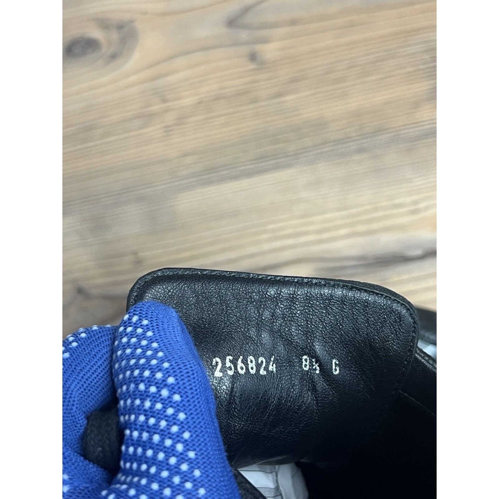 Gucci Gucci Driver Lace Up Men`s Black Leather Sneakers Size 8.5 Size US 8.5 / EU 41-42 - 10 Thumbnail