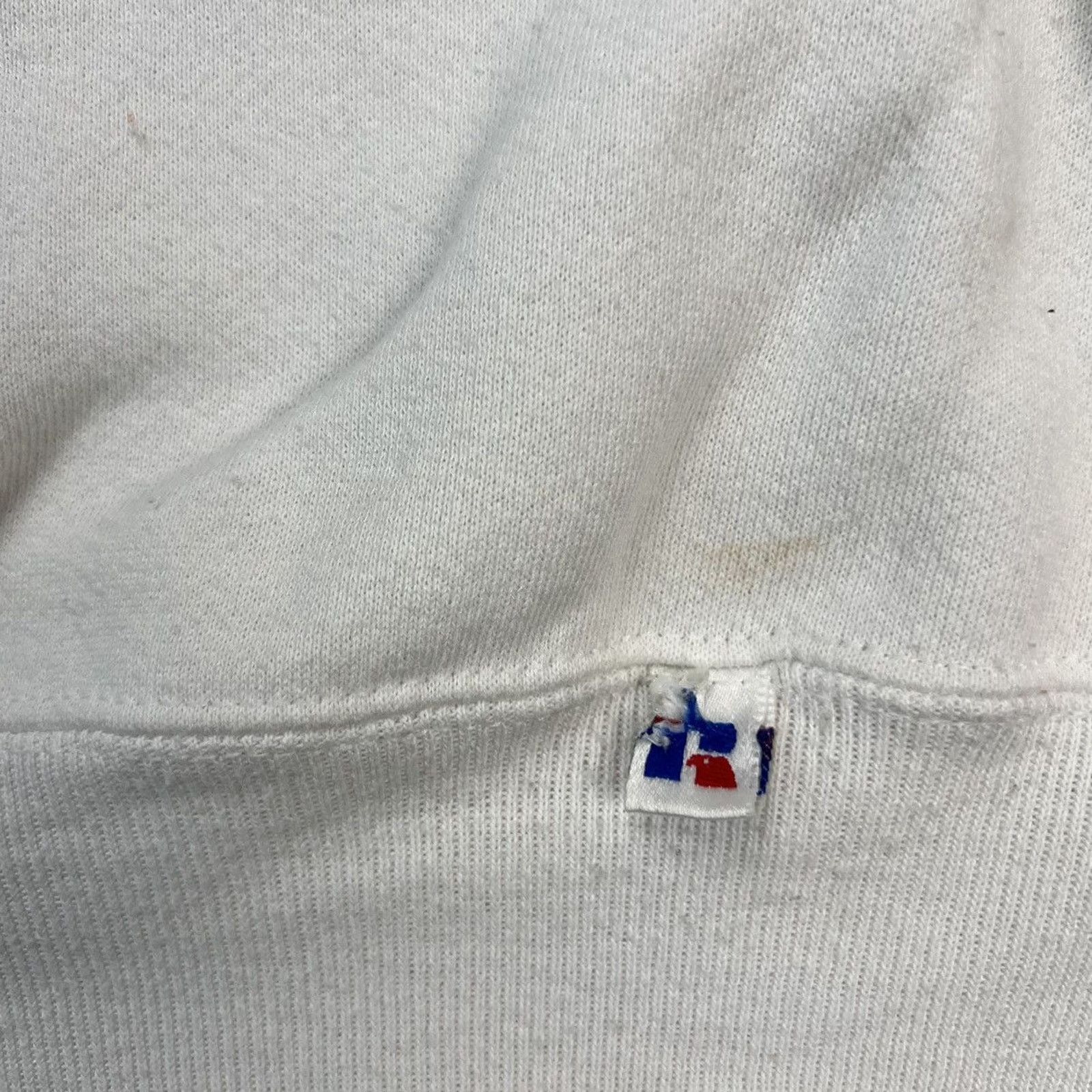 Russell Athletic × Vintage Vintage Russell Athletic Sweatshirt Blank USA 90s Pullover Size US M / EU 48-50 / 2 - 2 Thumbnail