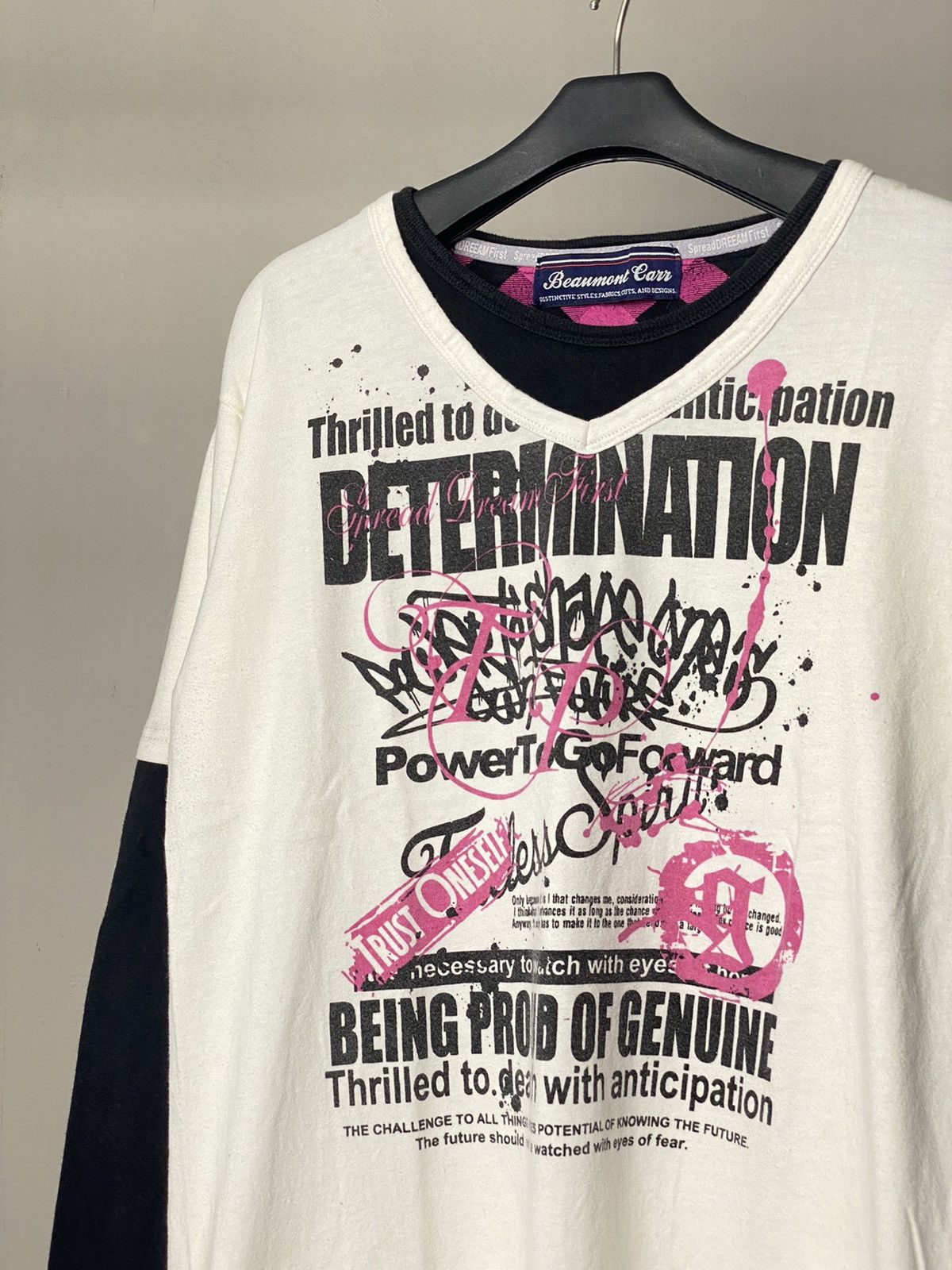 Beauty Beast × Hysteric Glamour × If Six Was Nine Beaumont Carr Poem Double Layer Longsleeve Size US M / EU 48-50 / 2 - 3 Thumbnail