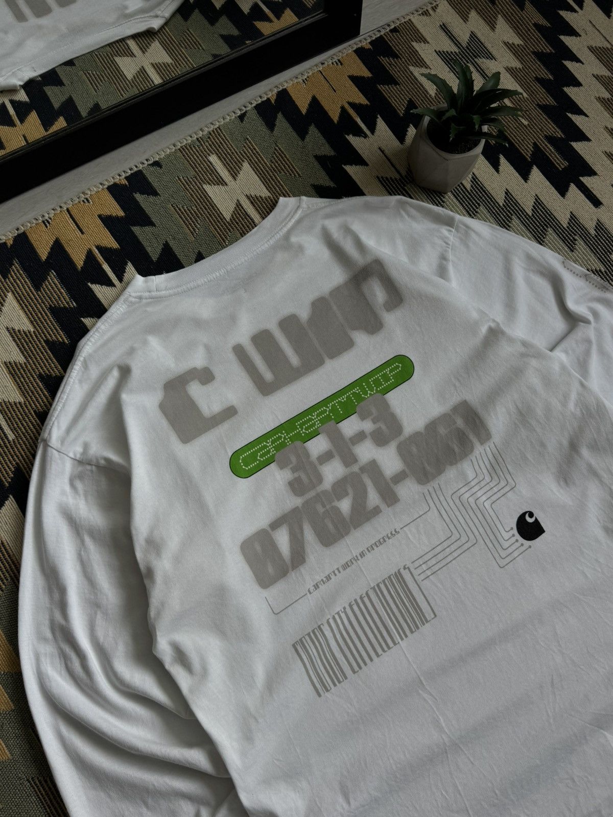 Carhartt Carhartt WIP Big Logo Longsleve Size US L / EU 52-54 / 3 - 5 Thumbnail