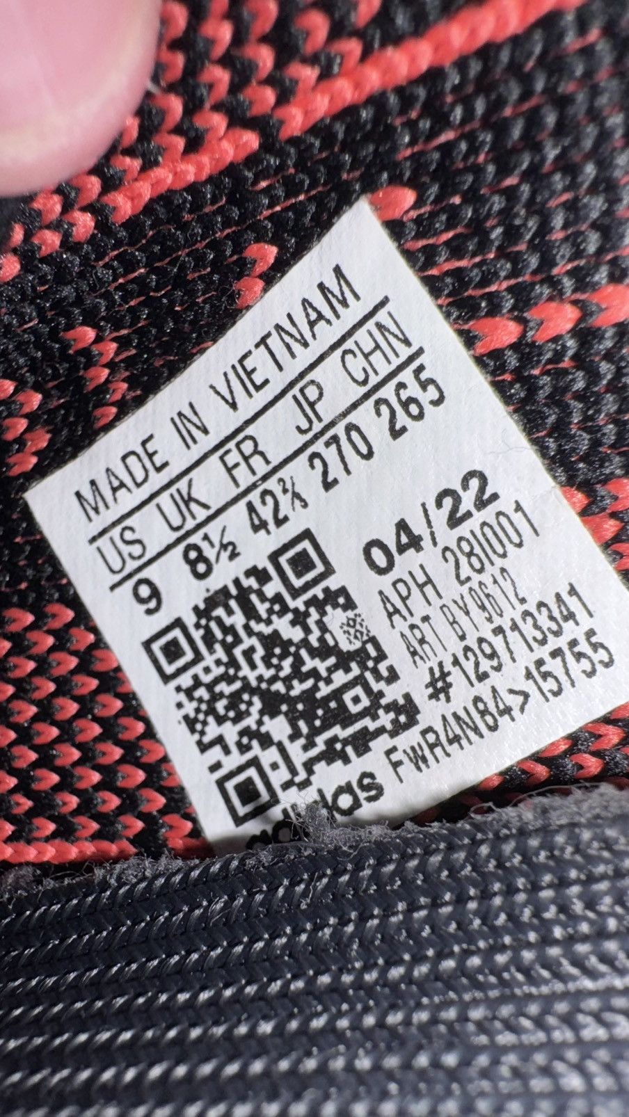 Yeezy Adidas Yeezy Boost V2 'Red' Size US 9 / EU 42 - 8 Thumbnail
