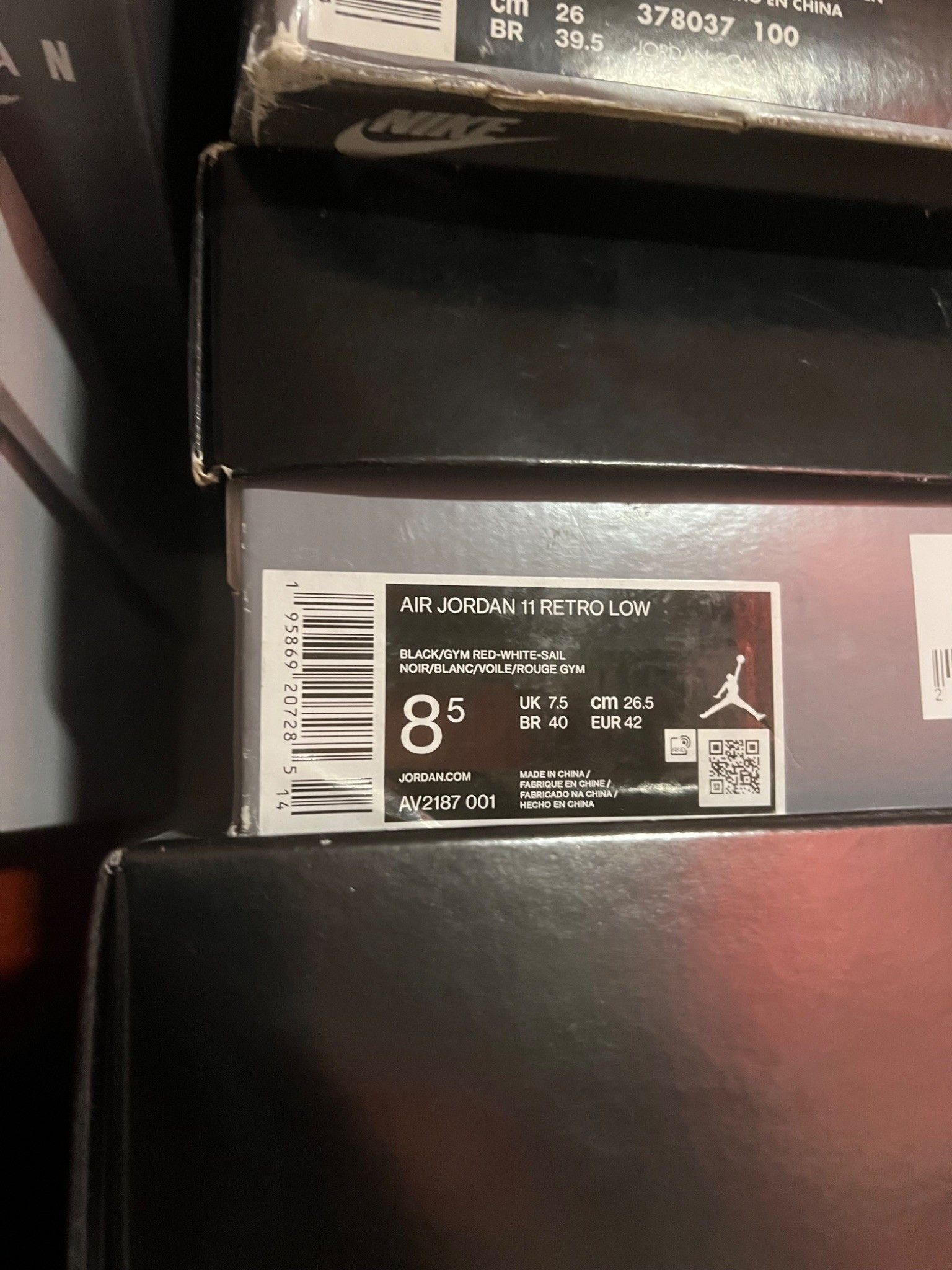 Jordan Brand Jordan 11 Low 72-10 Size US 8.5 / EU 41-42 - 7 Thumbnail