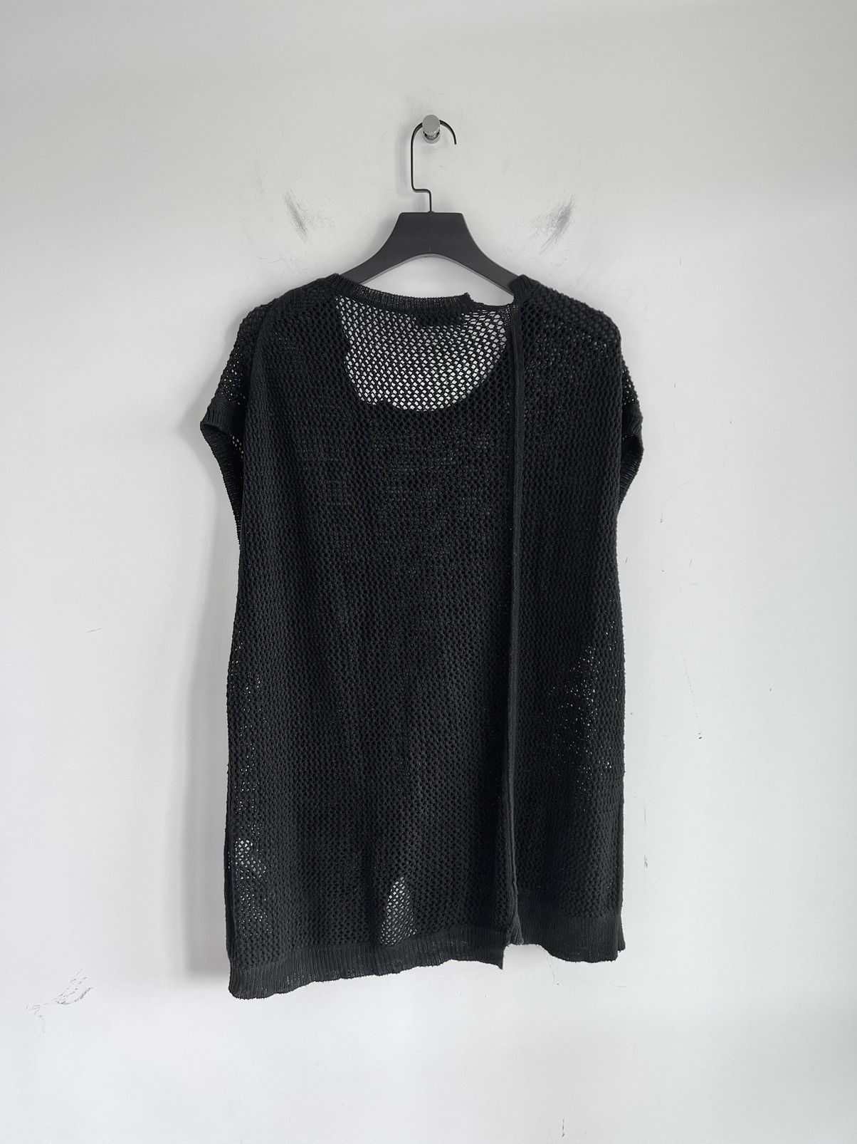 Yohji Yamamoto Yohji Yamamoto Pour Homme - PATTERN VEST Knitwear Size US L / EU 52-54 / 3 - 9 Thumbnail