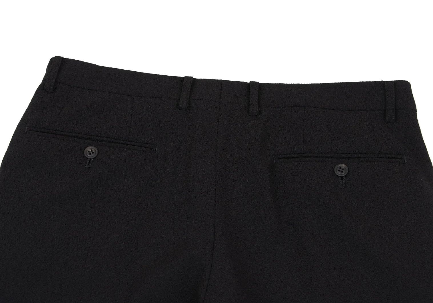 Issey Miyake Wool Two-Tack Tapered Pants in Black Size 3 Size US 34 / EU 50 - 12 Thumbnail